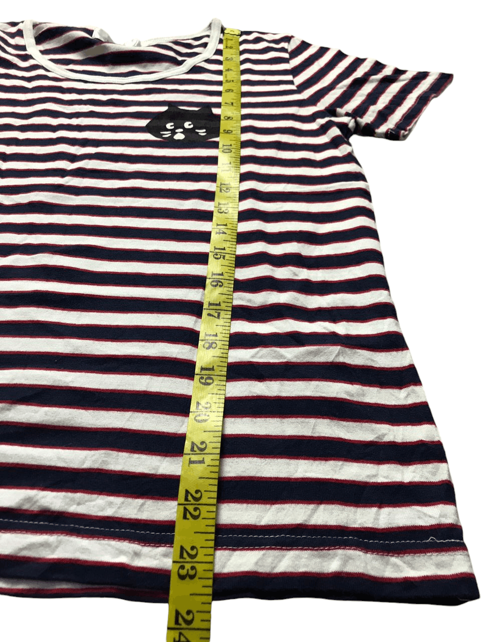 Vintage Ne-Net Stripe Cap Logo T-Shirt