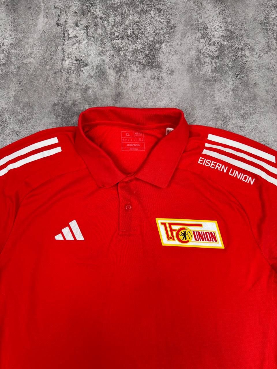 Adidas Adidas 1. FC Union Berlin Polo Shirt Men Red Size XL Size US XL / EU 56 / 4 - 2 Thumbnail