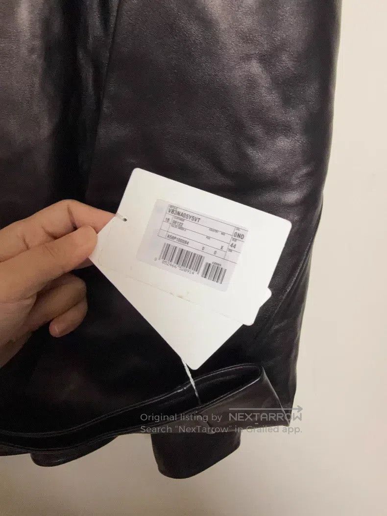 Valentino Valentino Long-sleeved leather jacket Size M / US 6-8 / IT 42-44 - 5 Thumbnail
