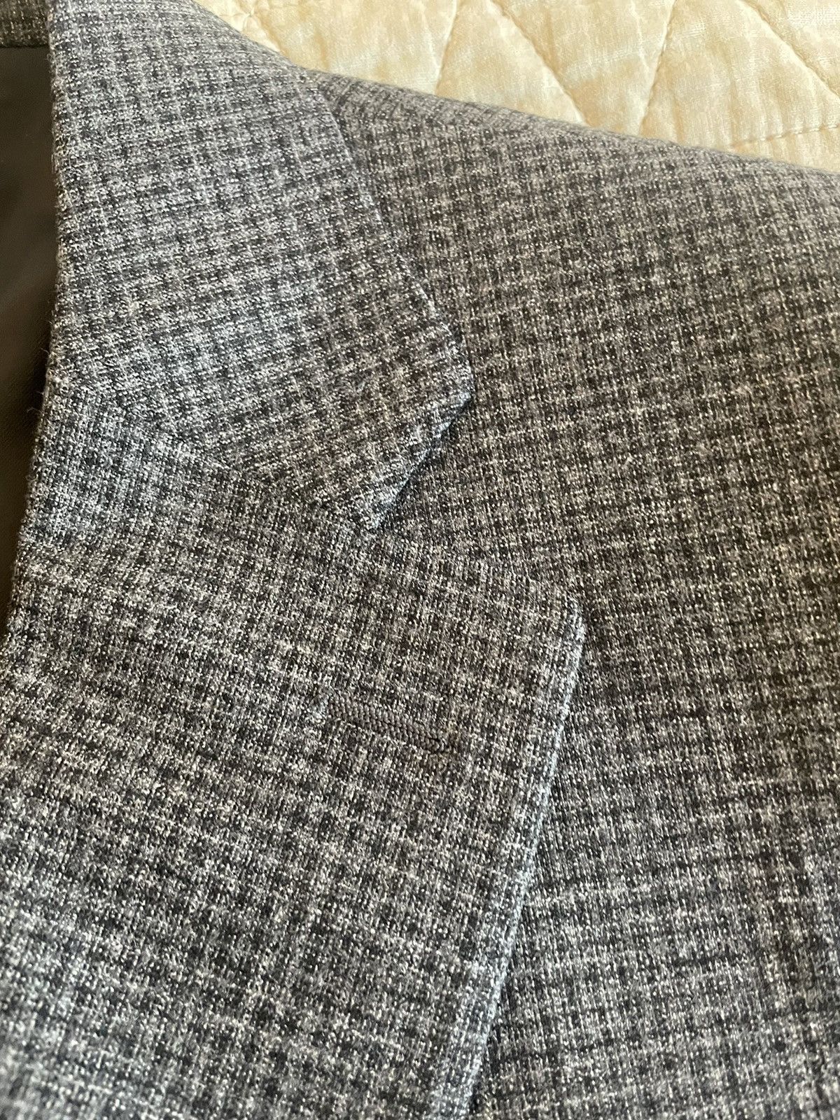 Canali Crosshatch Check Jacket Size 40R - 2 Thumbnail