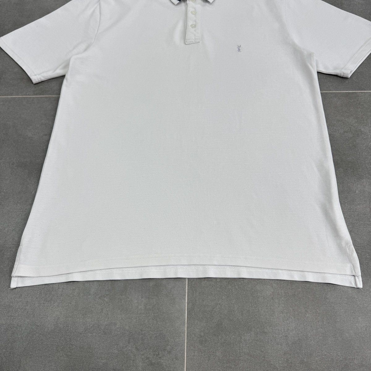 Yves Saint Laurent Yves Saint Laurent YSL Pour Homme Polo Shirt Men Size L Size US L / EU 52-54 / 3 - 8 Thumbnail