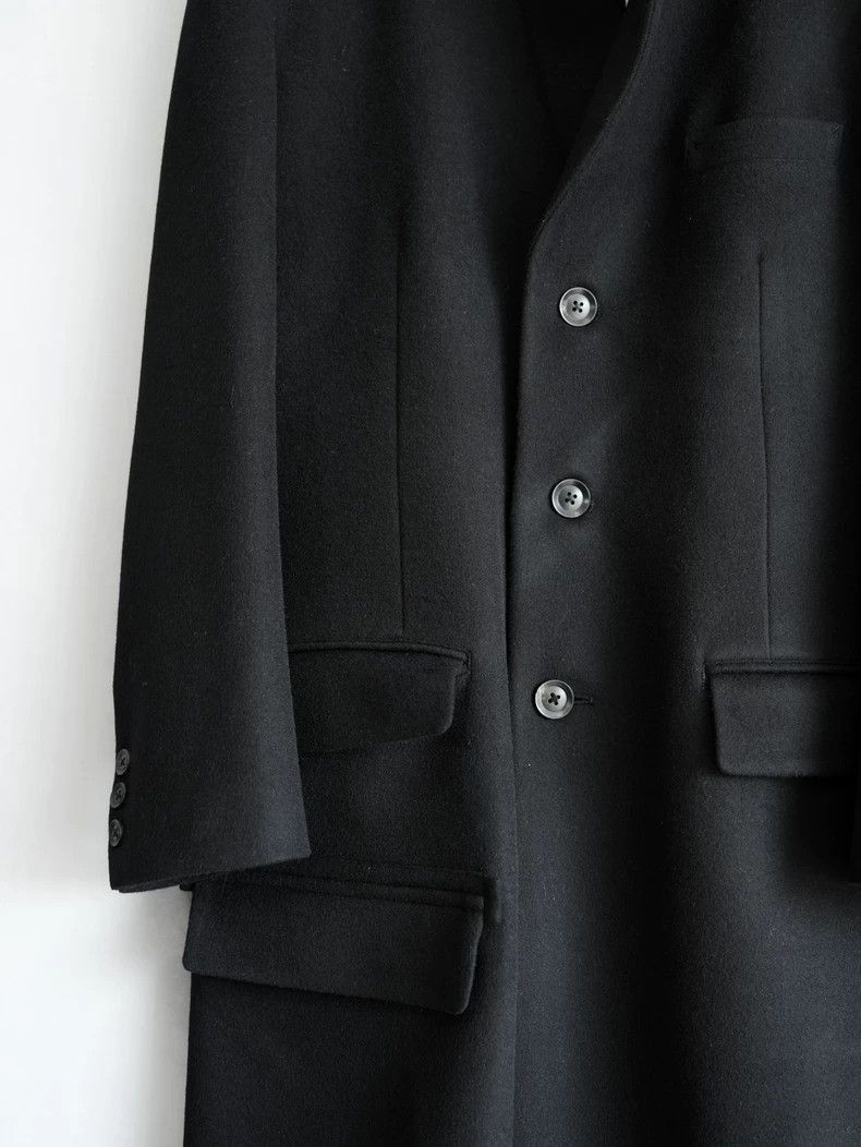 Yohji Yamamoto Yohji Yamamoto Yohji Yamamoto Wool Blend Overcoat for Men Size US S / EU 44-46 / 1 - 6 Thumbnail