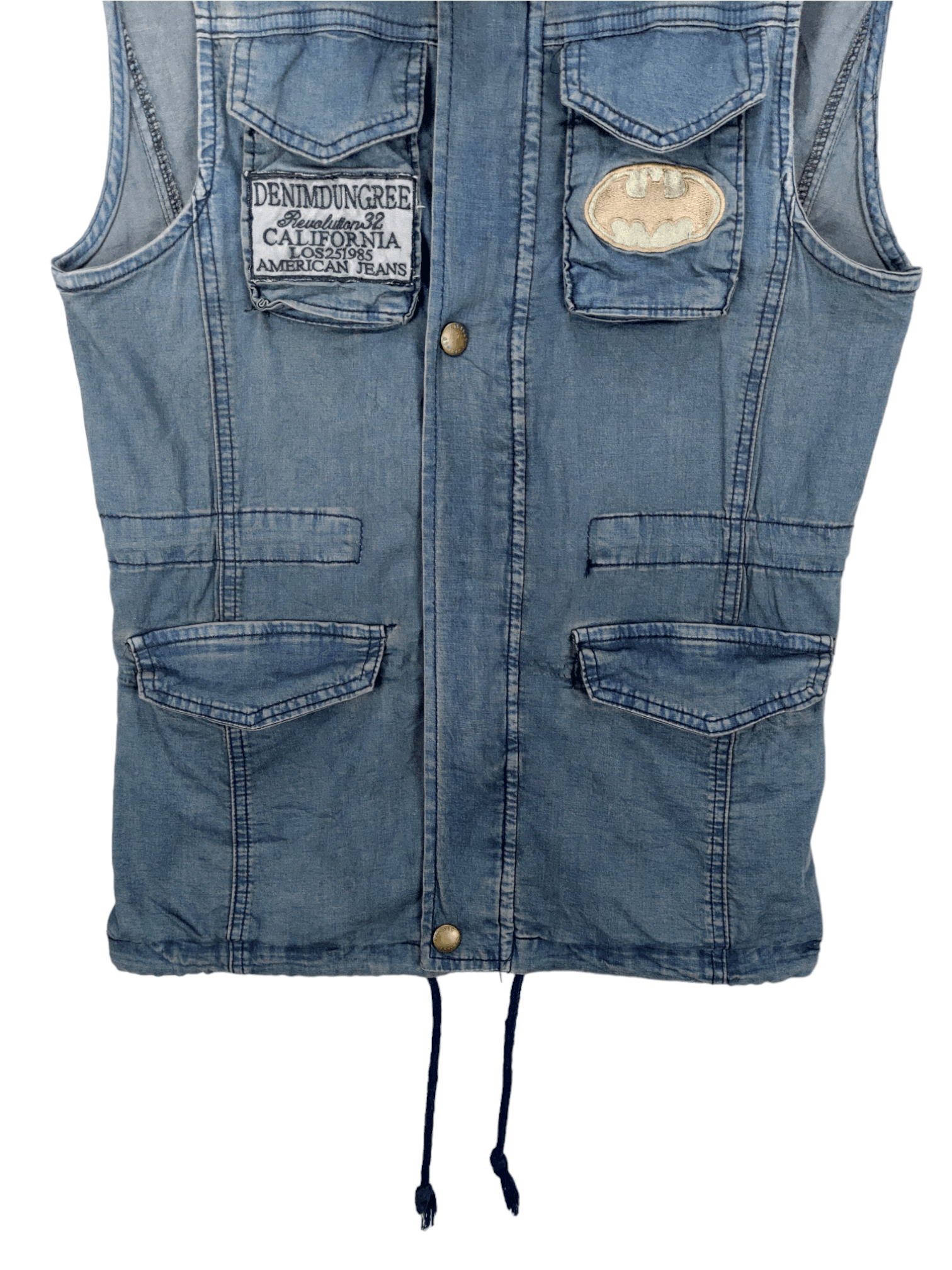 DC Comics Steals🔥Vest Zip Up Gotham City Patched Size US S / EU 44-46 / 1 - 6 Thumbnail