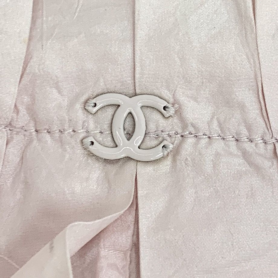 Chanel Chanel Pink Silk Ruffled Trim Sleeveless Blouse K26WX Size XS / US 0-2 / IT 36-38 - 6 Thumbnail
