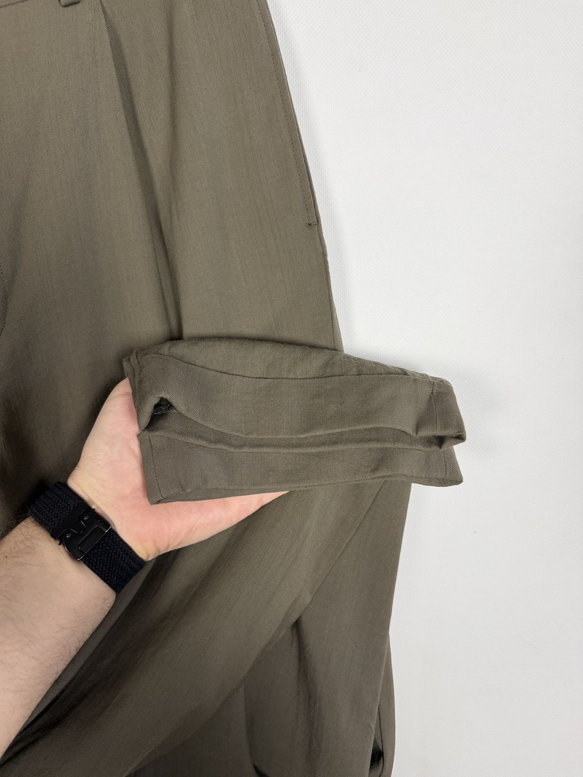 Yves Saint Laurent Yves Saint Laurent Wool Pants Chino Trousers YSL Vintage S48 Size US 32 / EU 48 - 8 Thumbnail