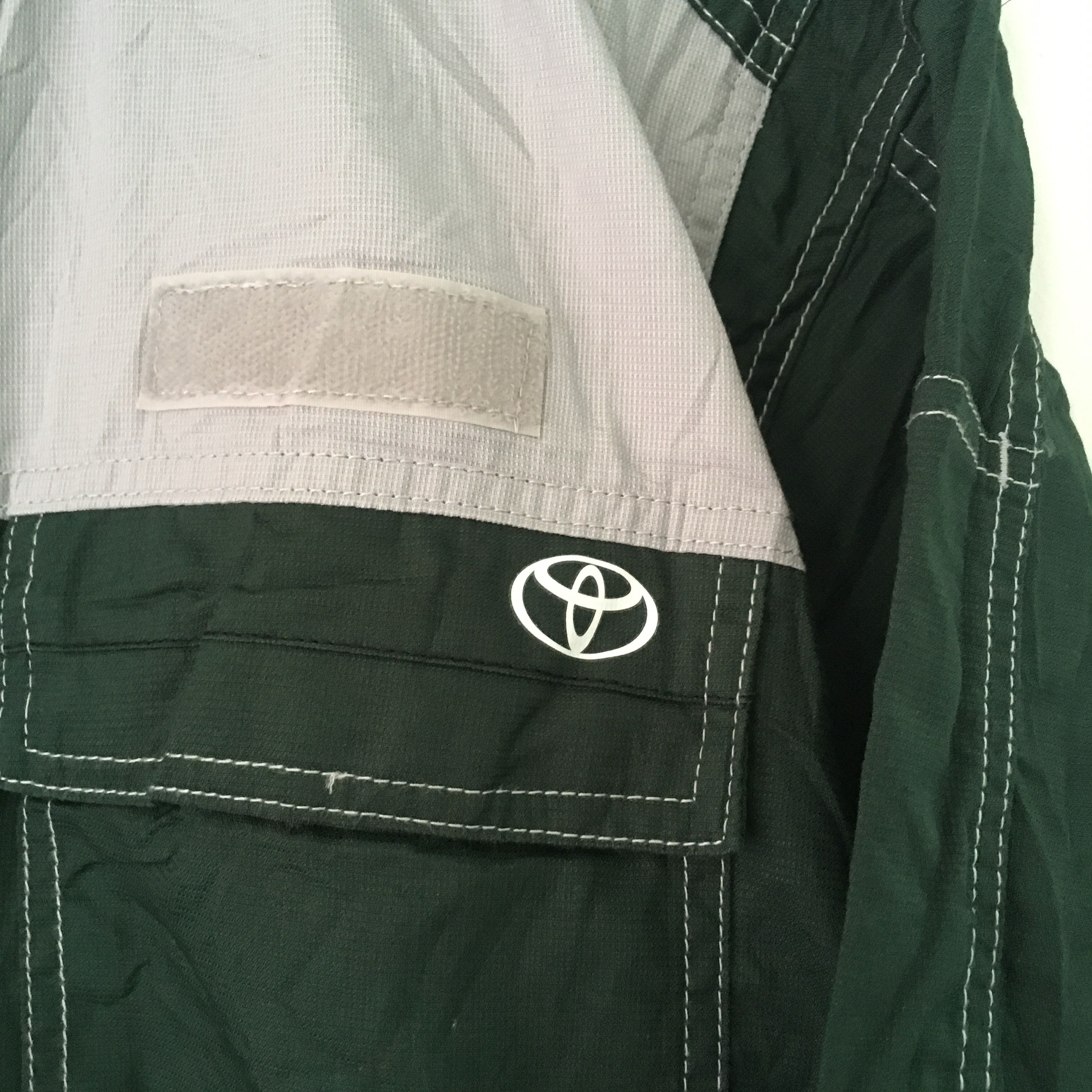 Japanese Brand Vintage 90's Toyota Techno Japan Green Coveralls Size US M / EU 48-50 / 2 - 6 Thumbnail