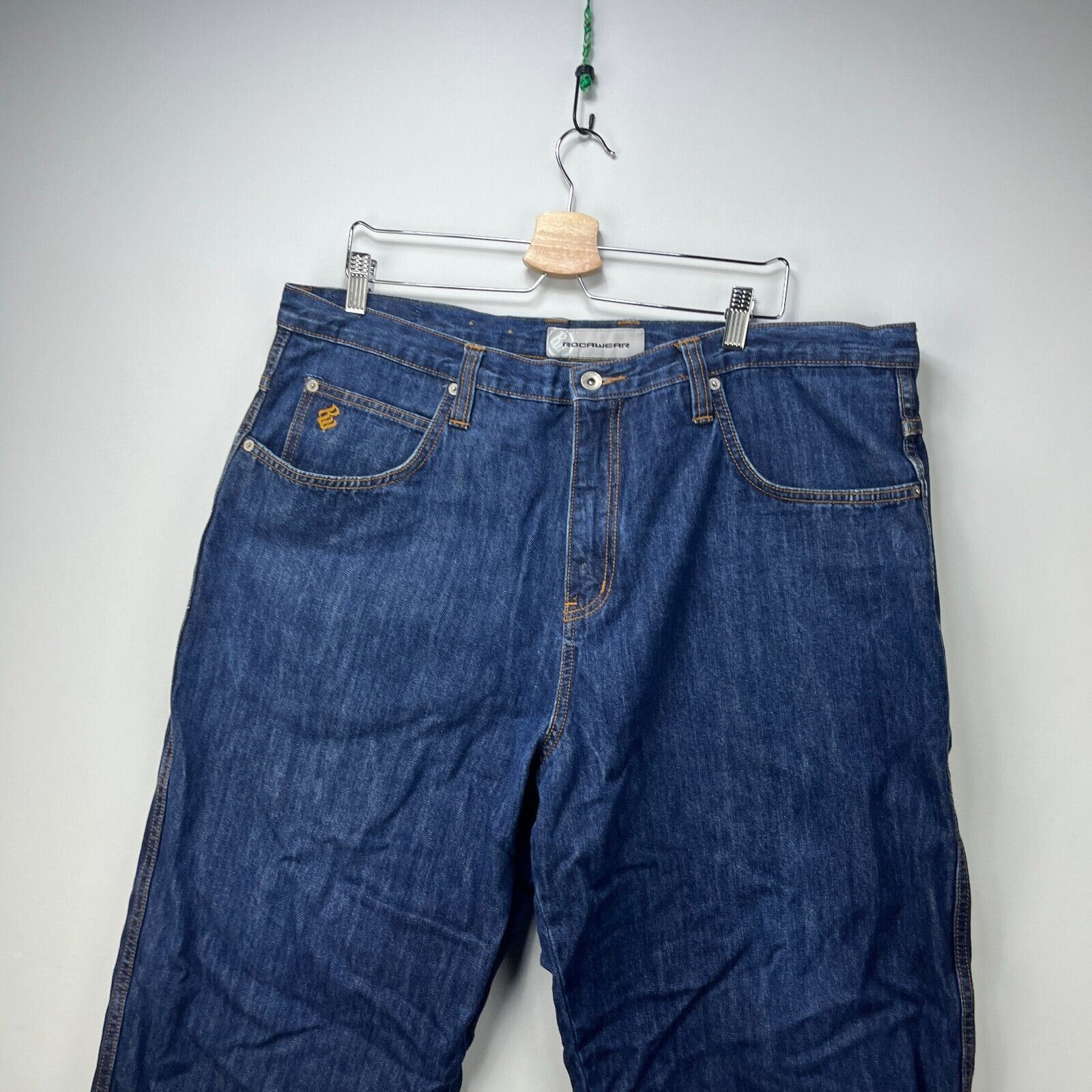 Rocawear × Vintage Vintage Y2K Rockawear Jeans Baggy Pants Size 40 Wide Skater Size US 40 / EU 56 - 6 Thumbnail