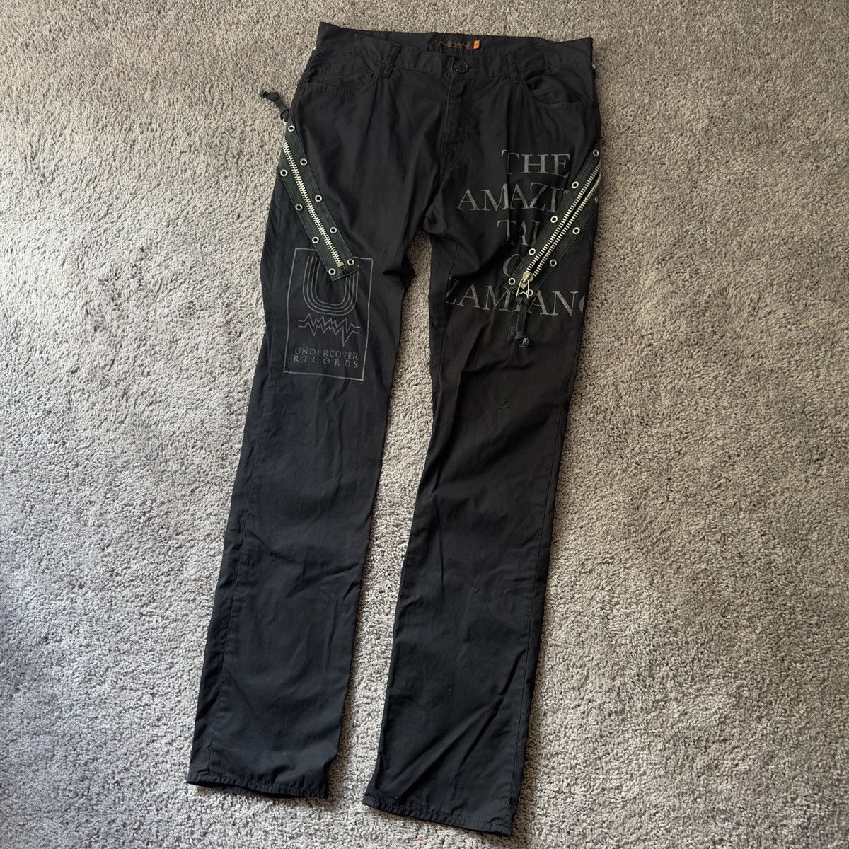 ZAMIANG UNDERCOVER ブラックデニム Undercover SS06' “Tale of Zamiang” denim — Assorted Wears