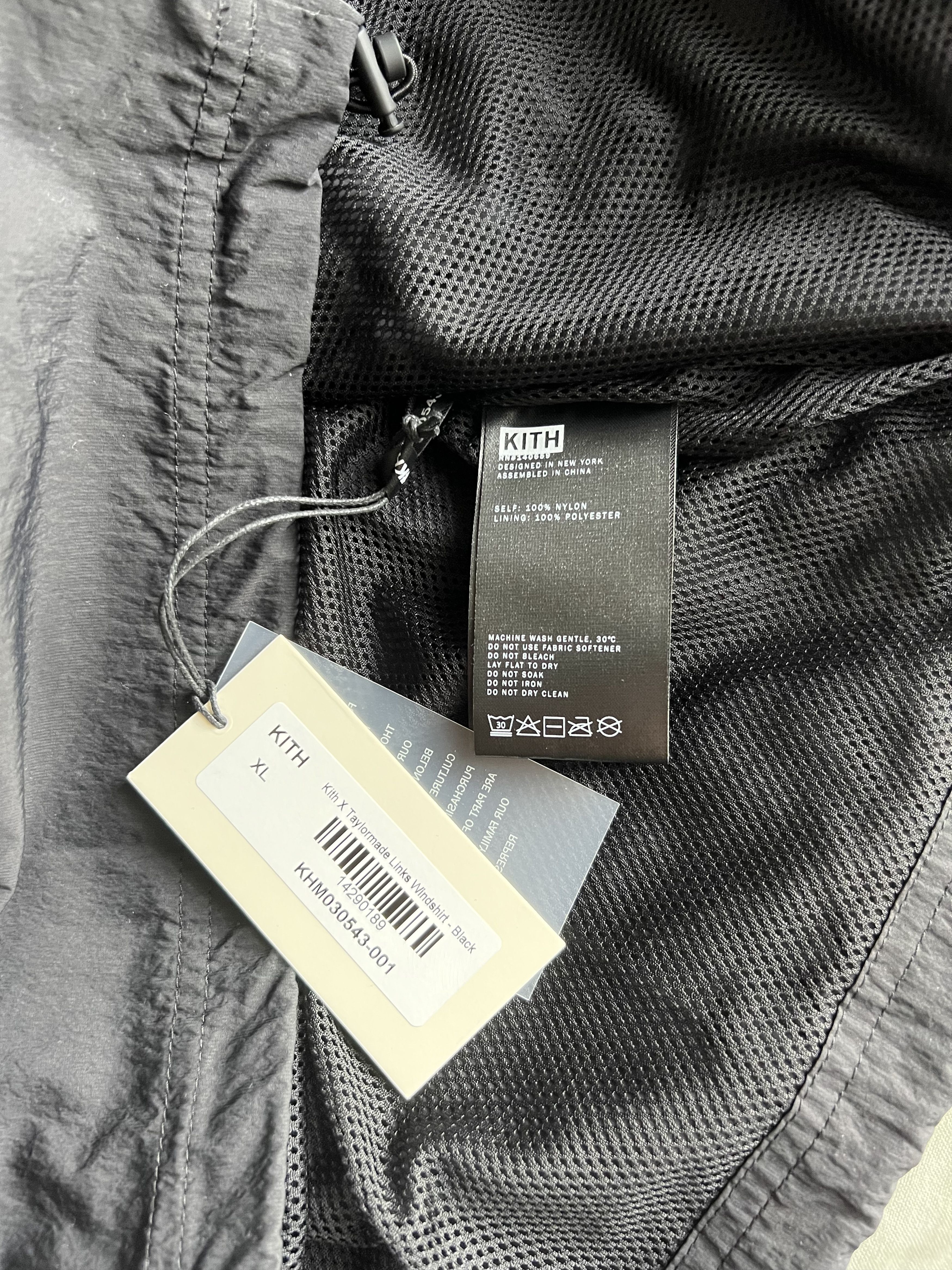 Kith KITH Taylormade Links Windshirt in Black | Grailed