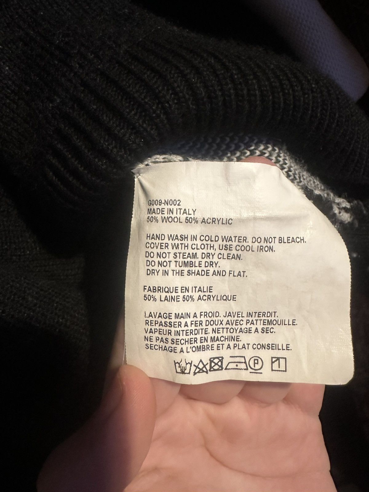 Gosha Rubchinskiy Very rare Gosha Rubchinskiy FW16 collection turtleneck Size US L / EU 52-54 / 3 - 7 Thumbnail