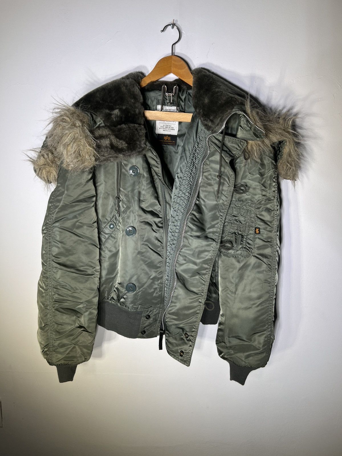 Alpha Industries Alpha Industries N-2B Vintage Bomber Jacket Size US XL / EU 56 / 4 - 5 Thumbnail