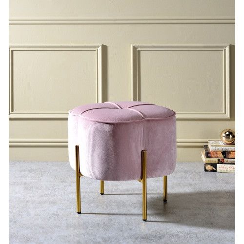 Designer × Homemade ACME Bergia Ottoman, Blush Pink Velvet 96462 Size US L / EU 52-54 / 3 - 6 Thumbnail