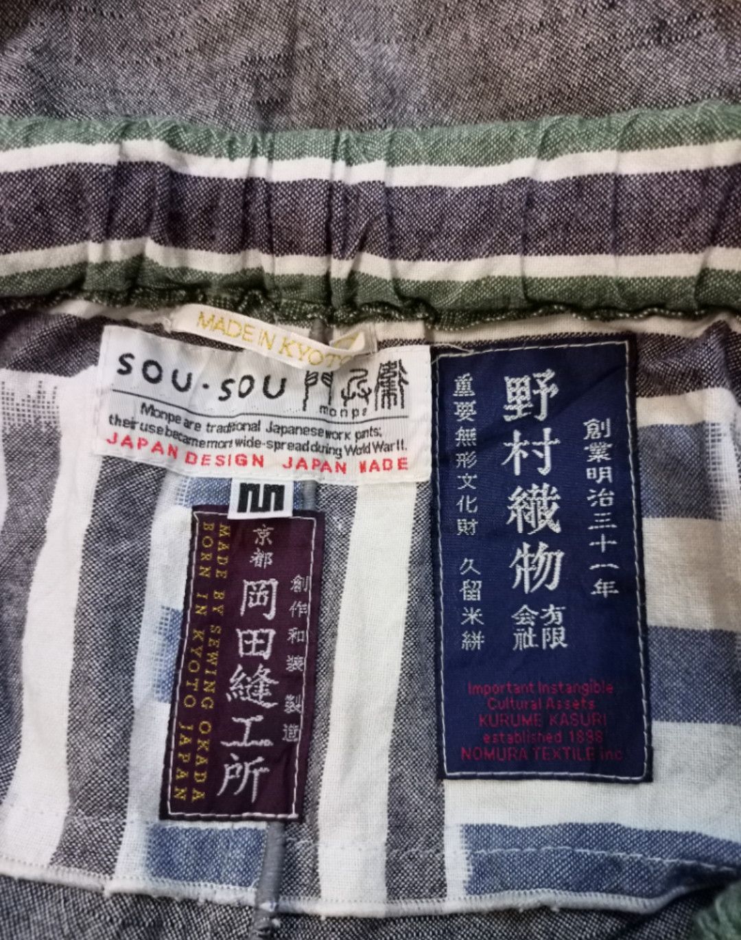Japanese Brand Sou sou manpe pants Size US 34 / EU 50 - 4 Thumbnail