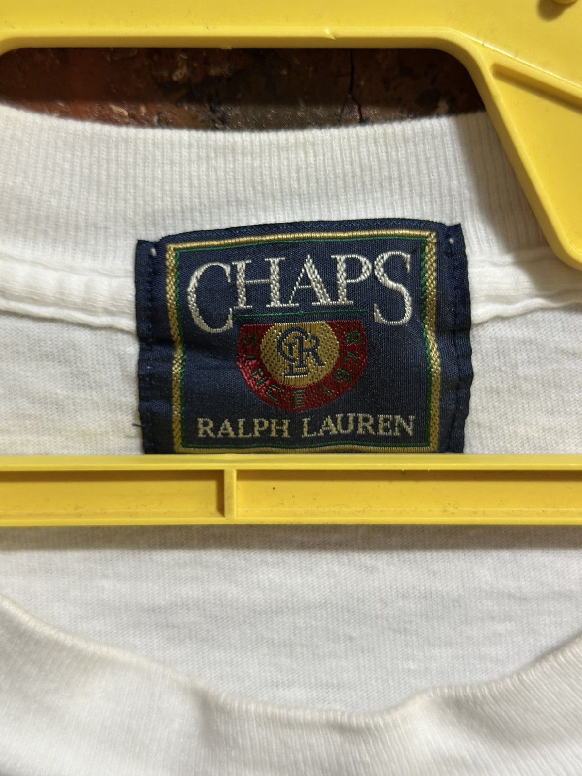 Chaps Ralph Lauren × Vintage Vintage Chaps Ralph Lauren Faded Tee Size US L / EU 52-54 / 3 - 5 Thumbnail