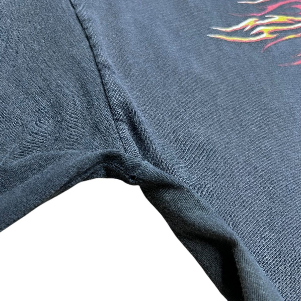 Harley Davidson Vintage 2003 Harley Davidson Flame Long Sleeve Pocket TShirt Size US XL / EU 56 / 4 - 11 Thumbnail