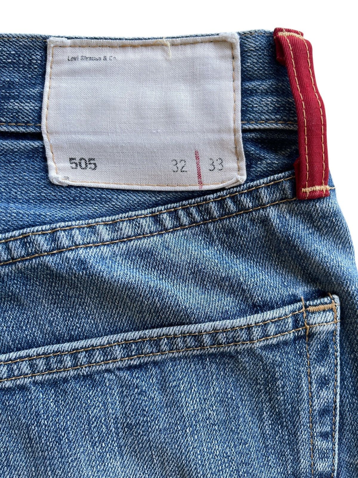 Levi's Vintage Clothing Vintage Levis Ripped Distressed Denim Size US 30 / EU 46 - 9 Thumbnail