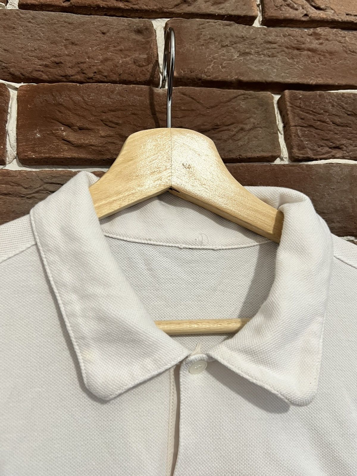 Prada Prada Red Tab Casual Polo Logo Luxury Designer XL white Size US XL / EU 56 / 4 - 8 Thumbnail