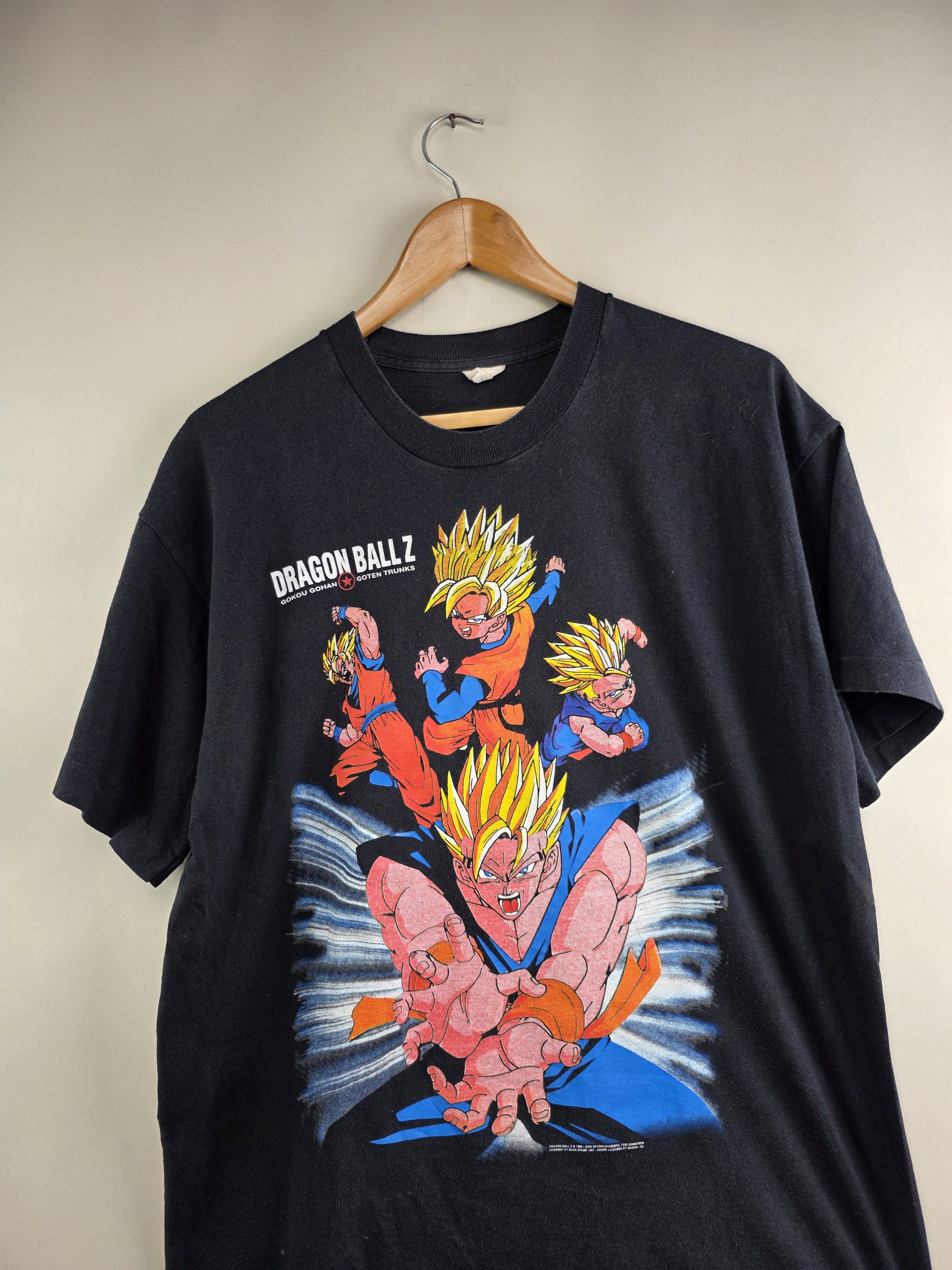 Anime 1997 Dragon Ball Z Goku Gohan Goten Trunks L 90s anime Size US L / EU 52-54 / 3 - 2 Thumbnail