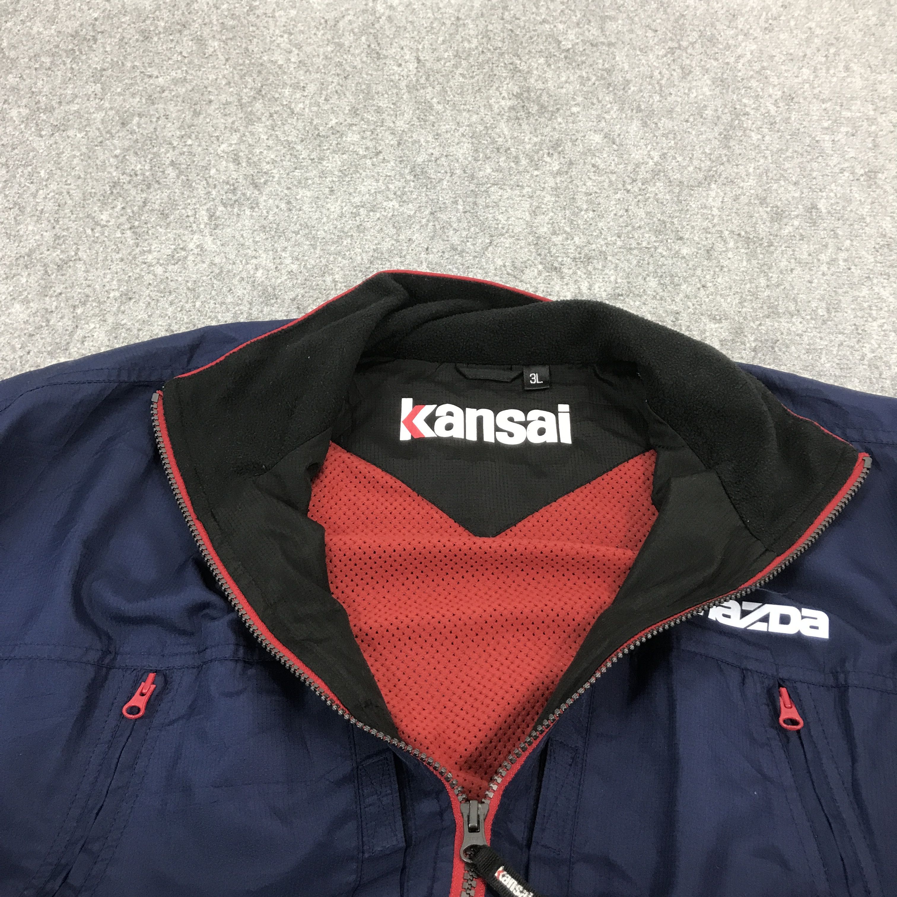 Japanese Brand × Sports Specialties kansai x Mazda motorsport windbreaker jacket Size US XL / EU 56 / 4 - 5 Thumbnail