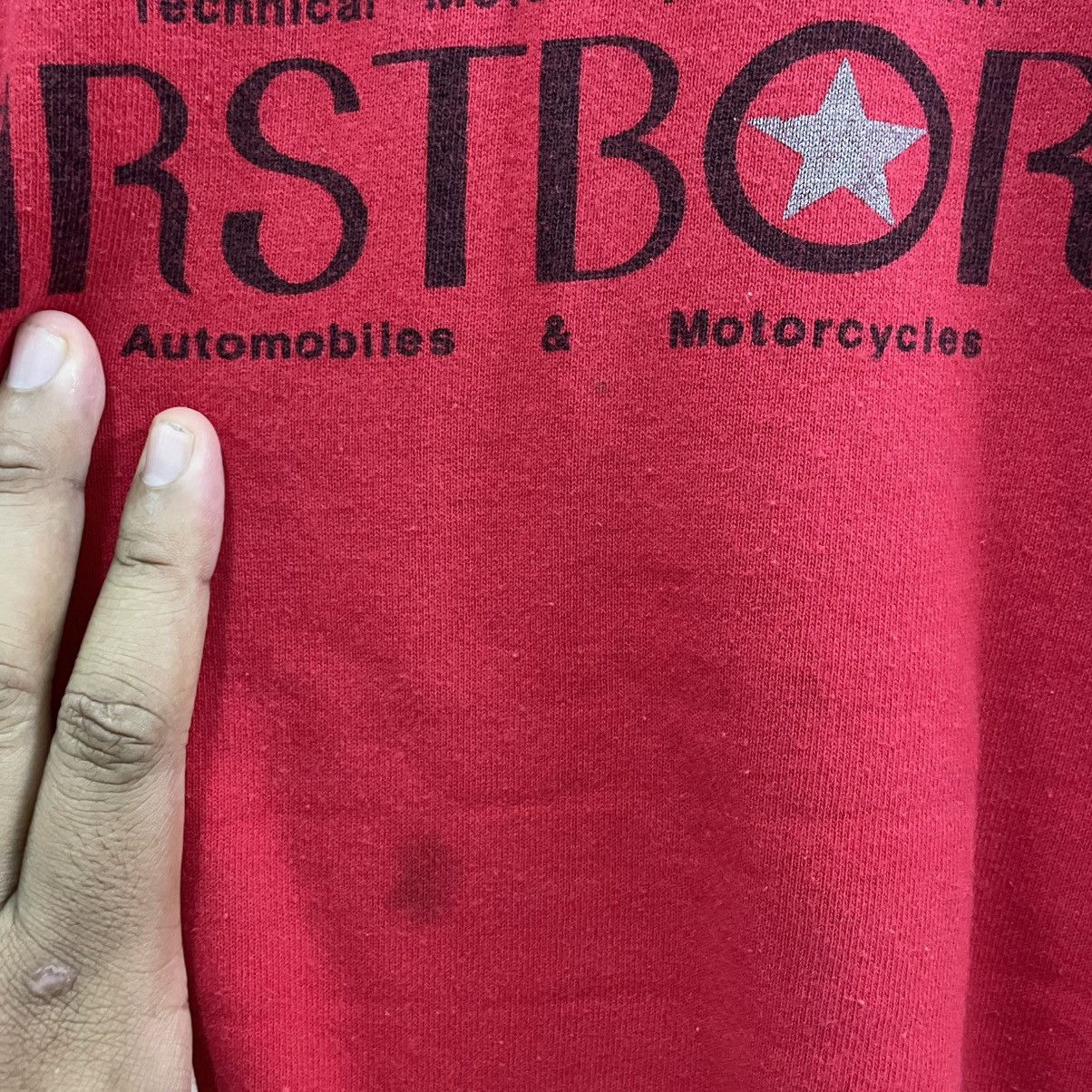 Japanese Brand × Vintage 🔥Vintage 80s First Born Automobile Mirror Print Sweatshirts Size US S / EU 44-46 / 1 - 9 Thumbnail