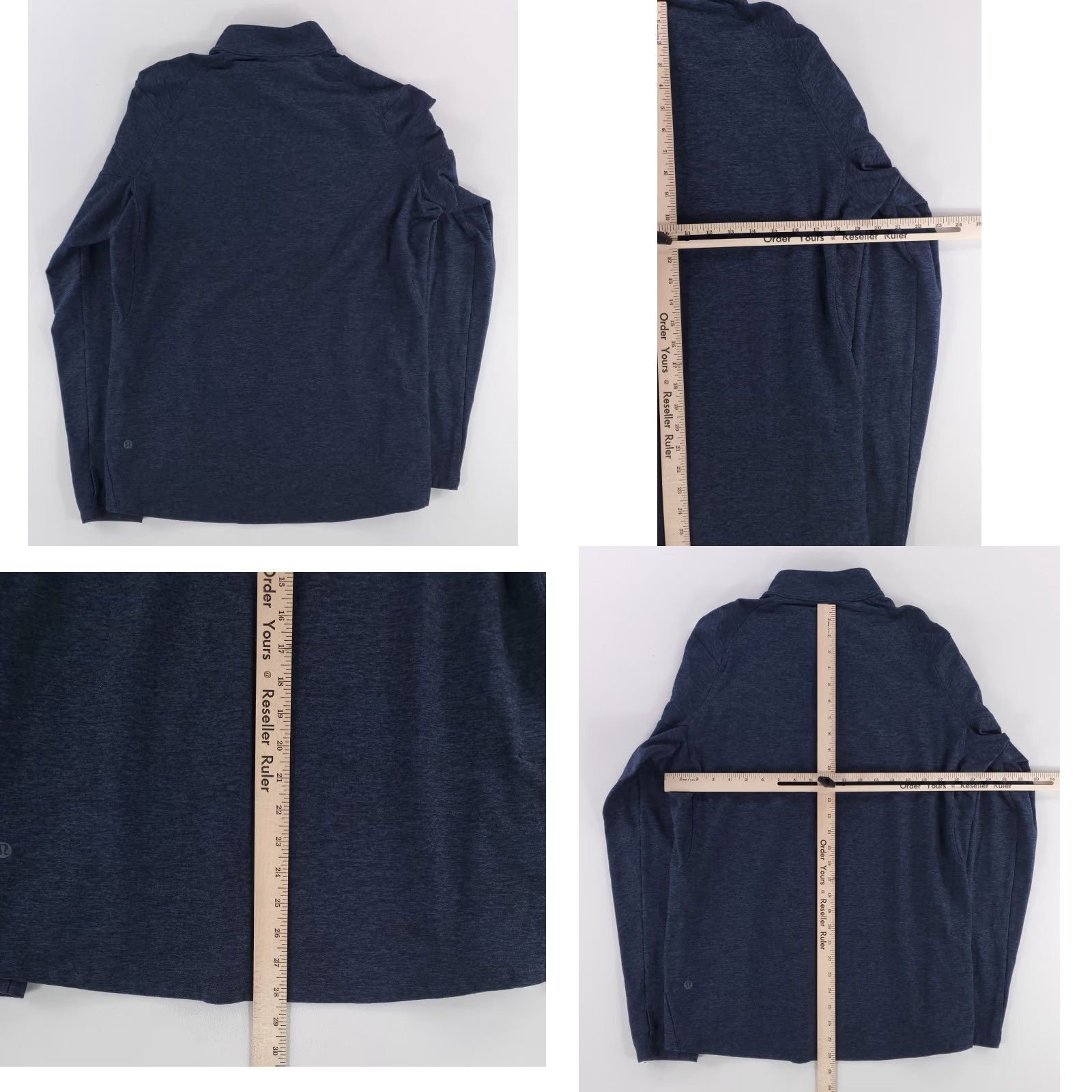 Lululemon Lululemon Surge Warm 1/2 Zip 1/4 Zip Pullover Blue Mens L Clothing Pullover Zip Collar 1/4 Zip Mens Blue Lululemon Surge Warm Size US L / EU 52-54 / 3 - 8 Thumbnail