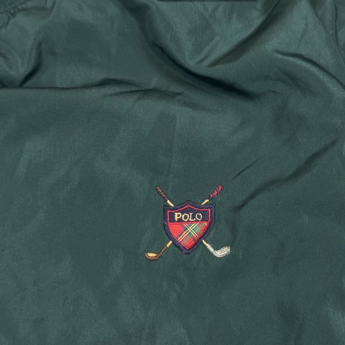 Polo Ralph Lauren × Vintage Polo Ralph Lauren vintage nylon sweatshirt L golf 90s Size US L / EU 52-54 / 3 - 3 Thumbnail