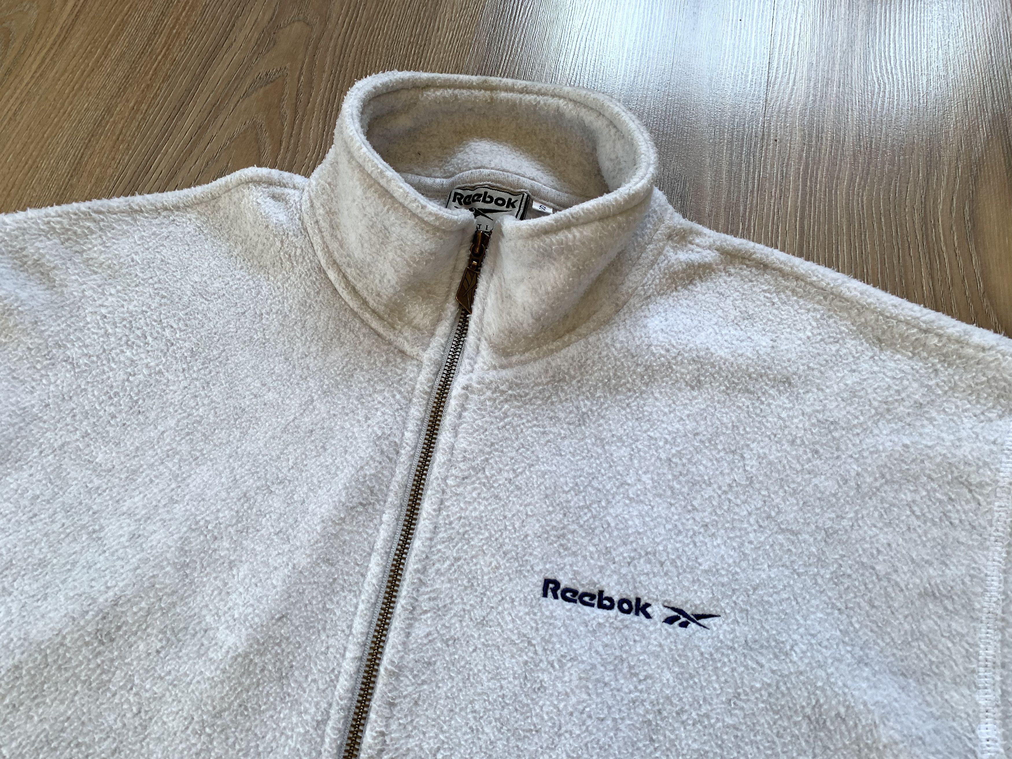 Reebok × Vintage Reebok Vintage Essentials Full Zip Fleece Sweatshirt Size US S / EU 44-46 / 1 - 4 Thumbnail