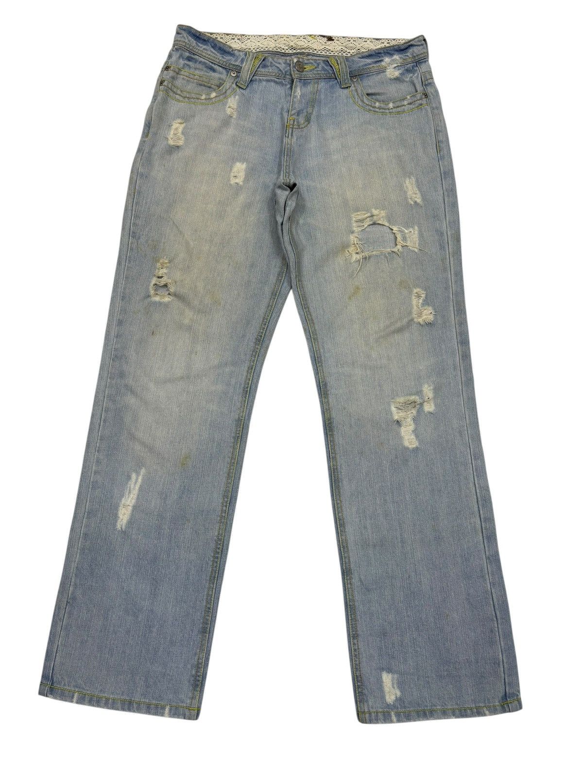 Marni Vintage Marna Jeans Classic Baggy Jeans Distressed Denim Size US 32 / EU 48 - 7 Thumbnail