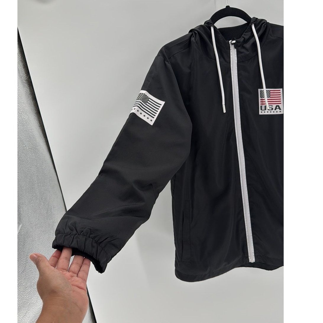 Other Striker USA Windbreaker Full Zip Hoodie Wind Jacket Size M Size US M / EU 48-50 / 2 - 5 Thumbnail