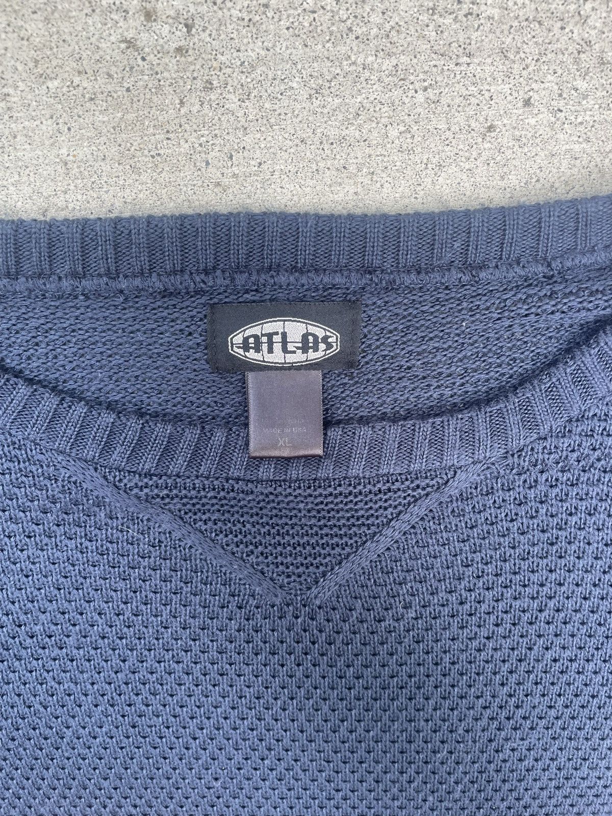 Vintage Vintage Atlas Loose Knit Sweater Size US XL / EU 56 / 4 - 2 Thumbnail