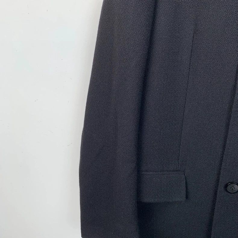 Givenchy Givenchy Givenchy Black Wool SingleBreasted Coat -2507 Size US L / EU 52-54 / 3 - 4 Thumbnail