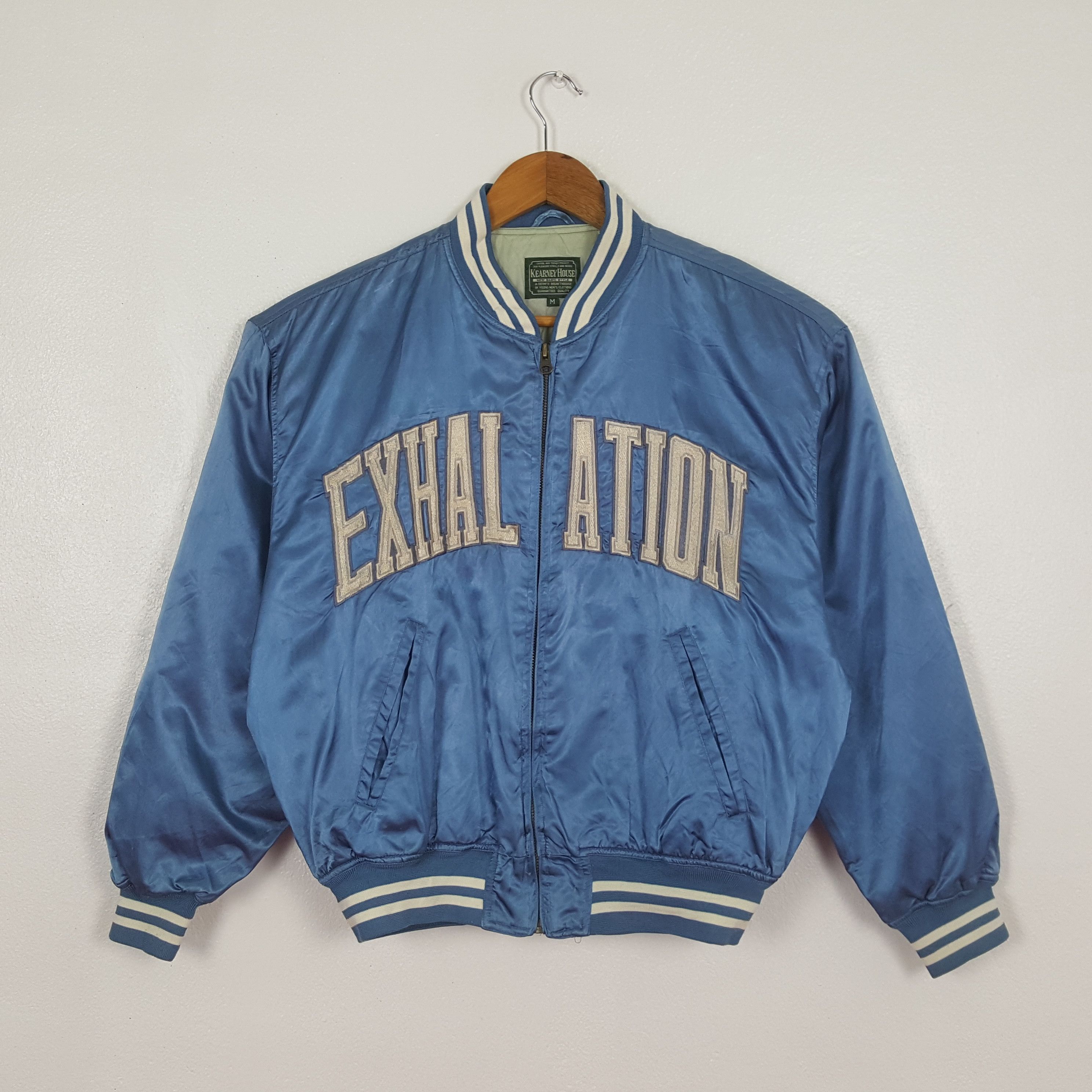 Vintage Exhalation Brand Bomber Jacket C324N8