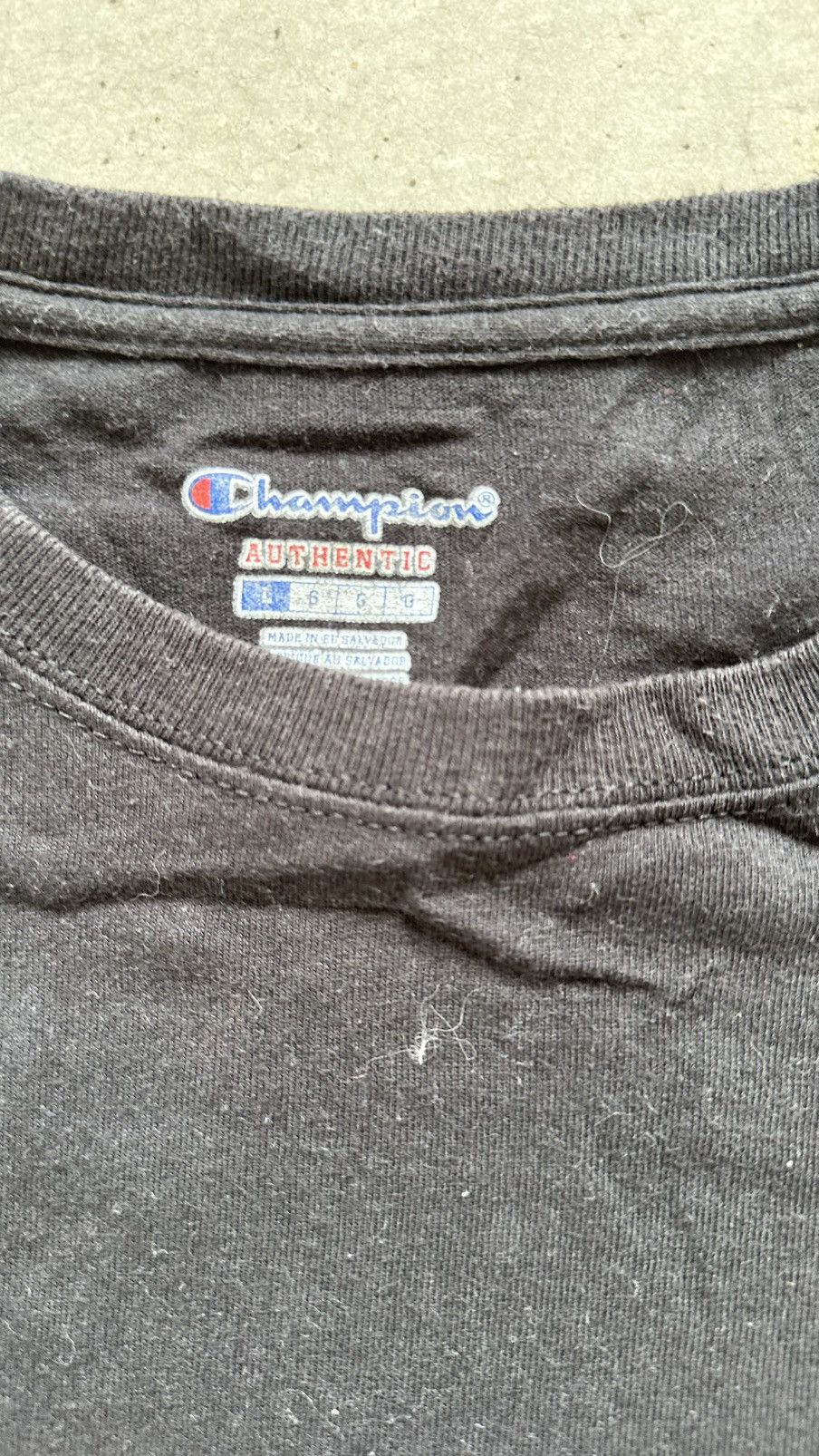 Champion × Vintage CHAMPION LONG SLEEVE TEE Size US L / EU 52-54 / 3 - 2 Thumbnail