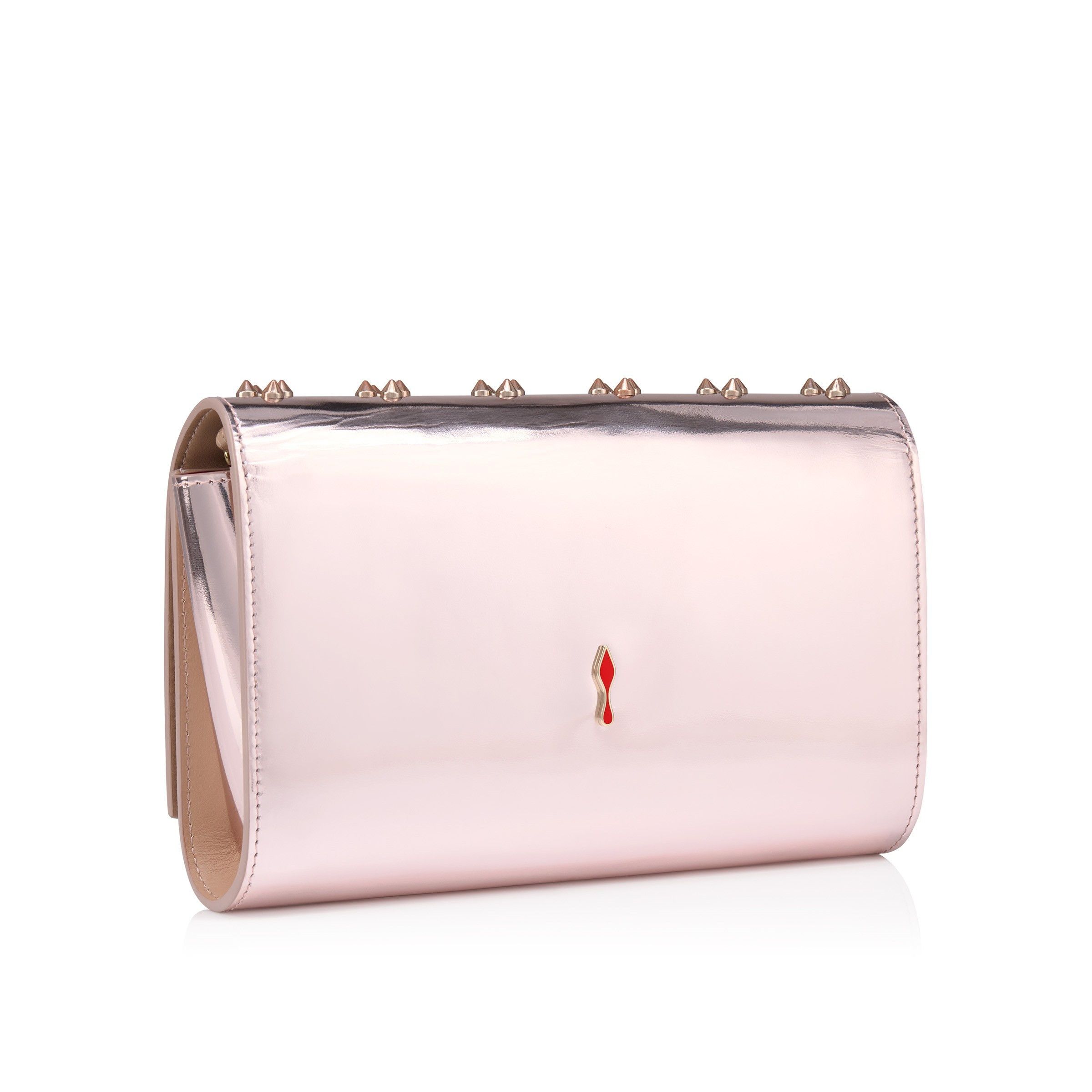 Christian Louboutin oc11z0126 Size: OS/Paloma Clutch in Vintage Rose/Silver Size ONE SIZE - 3 Thumbnail