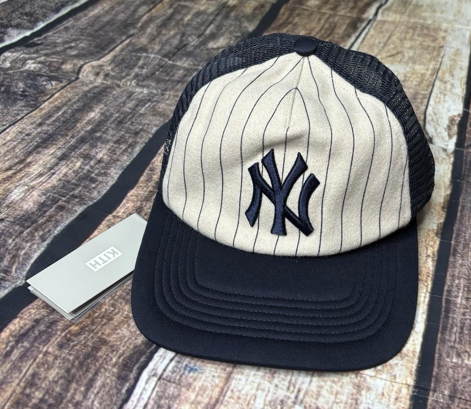 Kith Kith Yankees '47 Wool Trucker Fitted Cap Franchi Small 6 7/8 Size ONE SIZE - 2 Thumbnail
