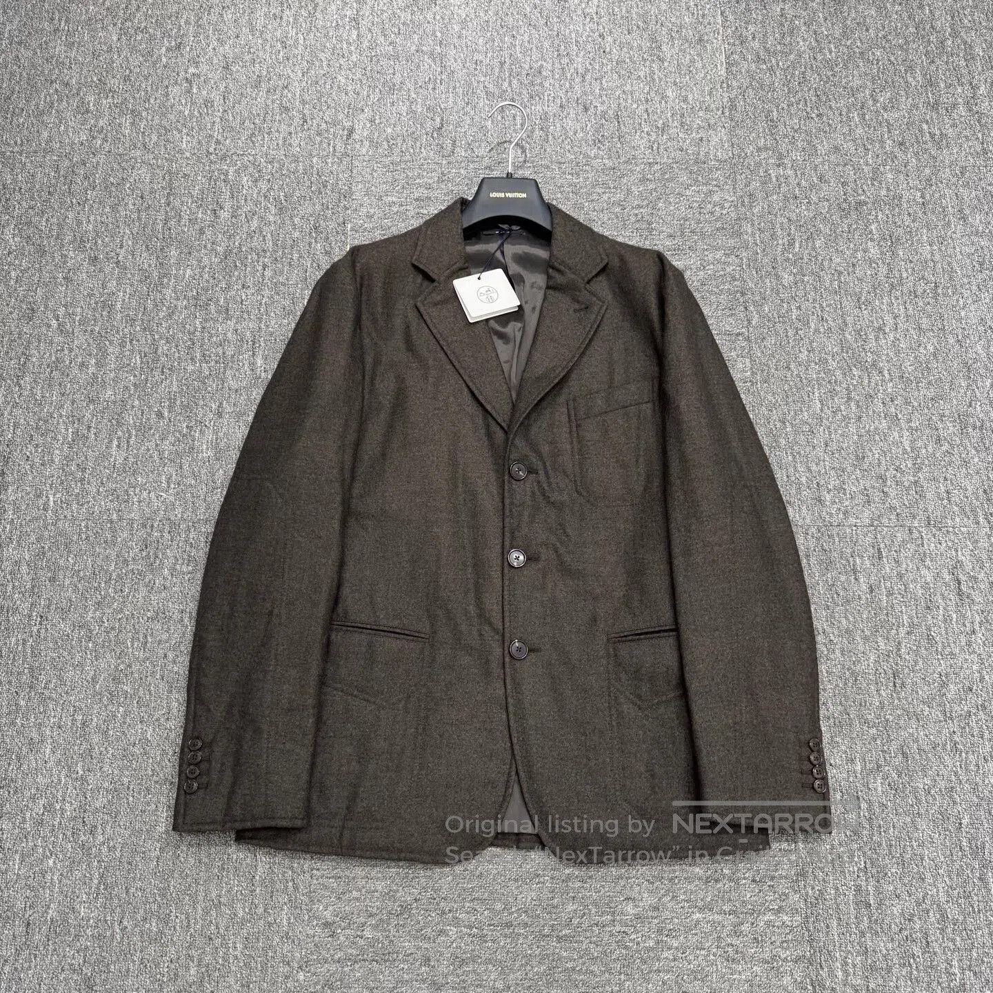 Hermes Hermes Cashmere Blazer in Size 50. Size US L / EU 52-54 / 3 - 1 Thumbnail