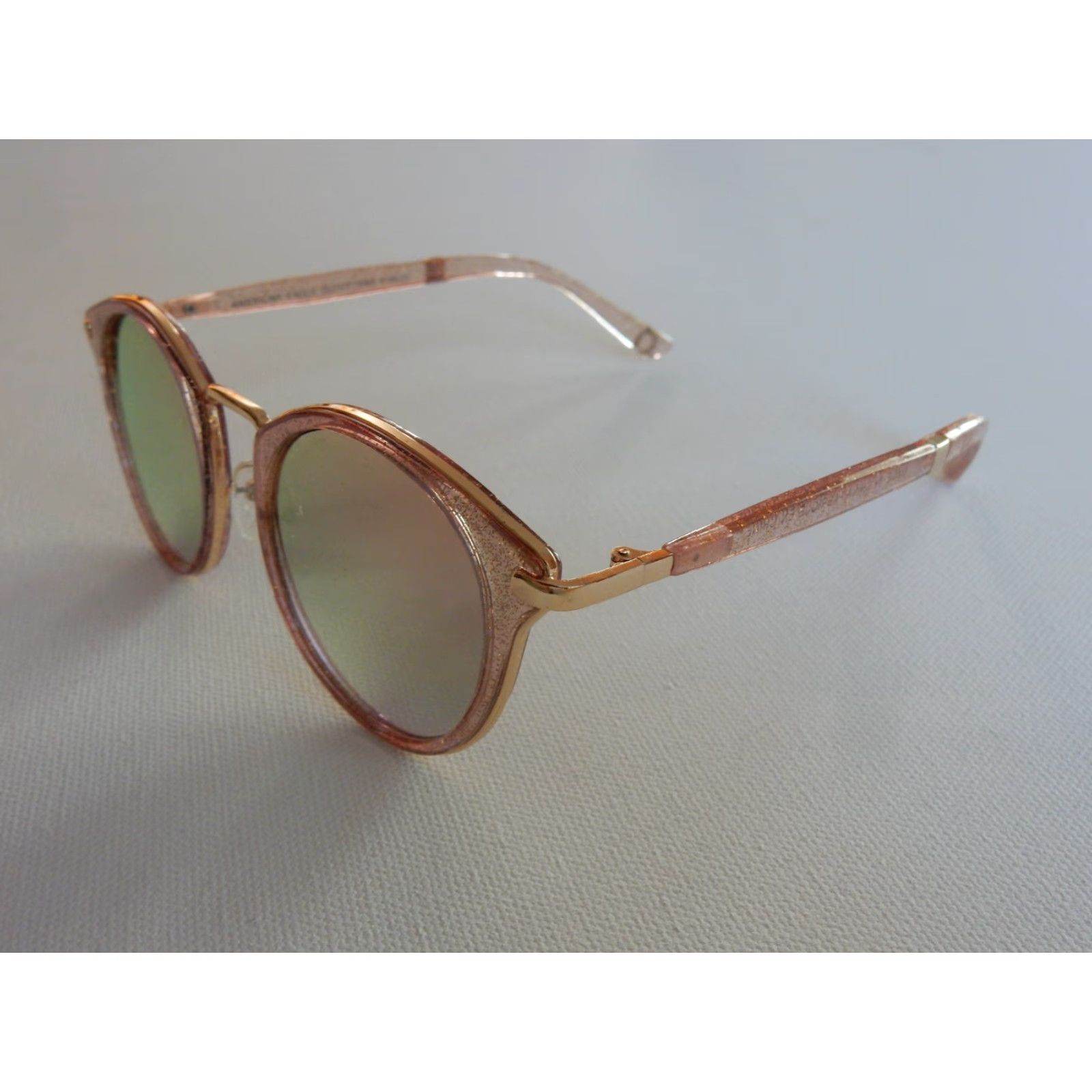 American Eagle Outfitters AMERICAN EAGLE Sunglasses 8189 Pink Glitter Womens Size ONE SIZE - 2 Thumbnail