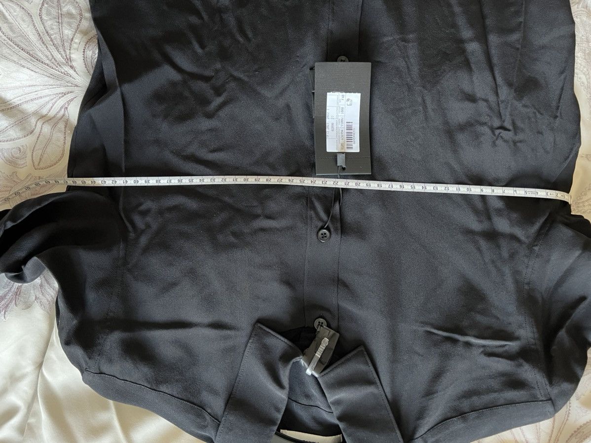Saint Laurent Paris Saint Laurent black silk shirt SzF40 Size US S / EU 44-46 / 1 - 3 Thumbnail