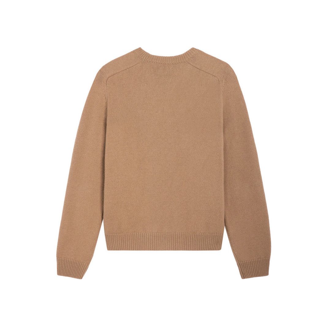 Celine CELINE $1350 Camel Wool/Cashmere Sweater New & Authentic (Me Size US M / EU 48-50 / 2 - 2 Thumbnail