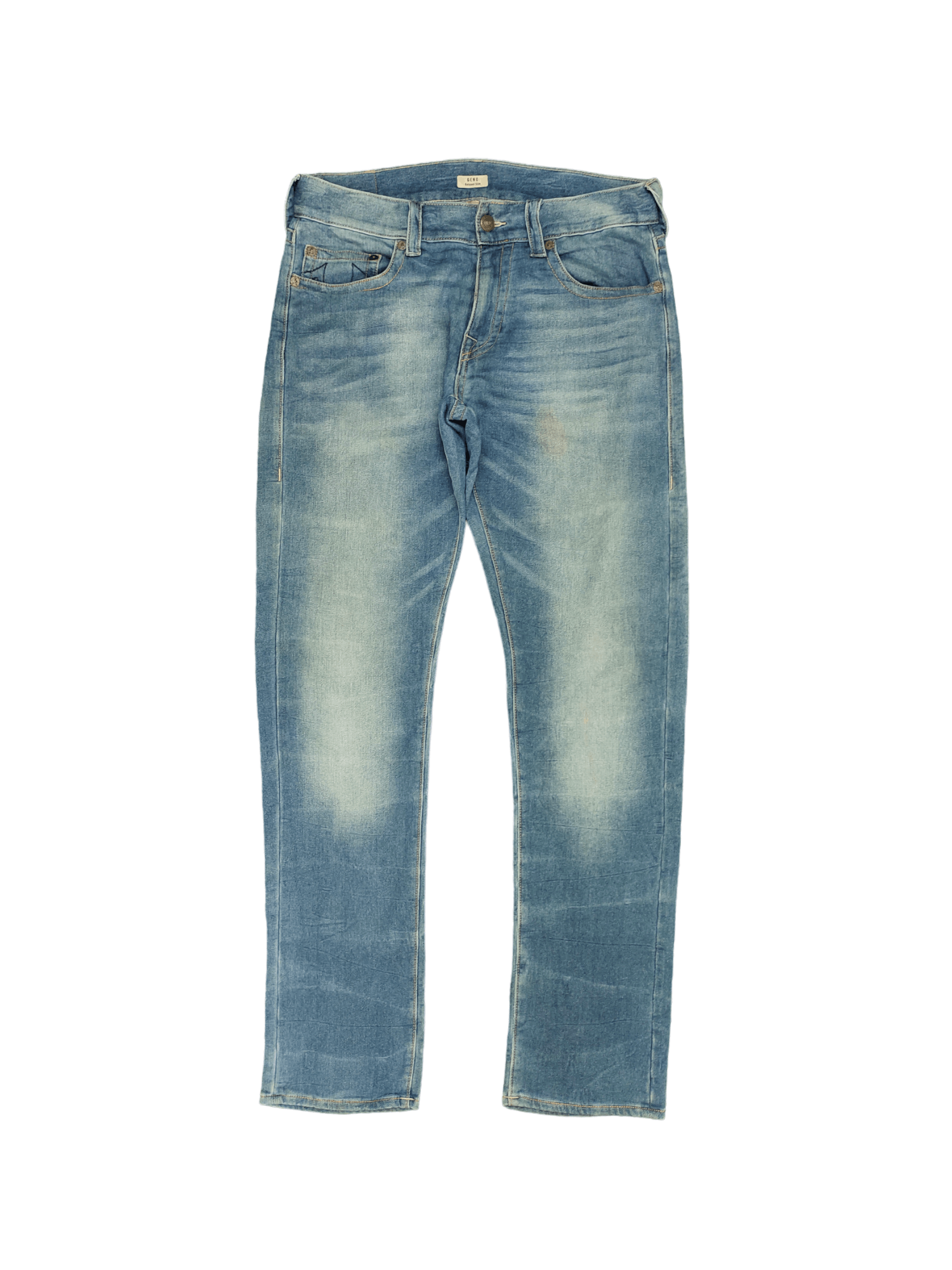 True Religion True Religion 'Geno' Relaxed Slim Soft Denim Pants Size US 34 / EU 50 - 1 Thumbnail