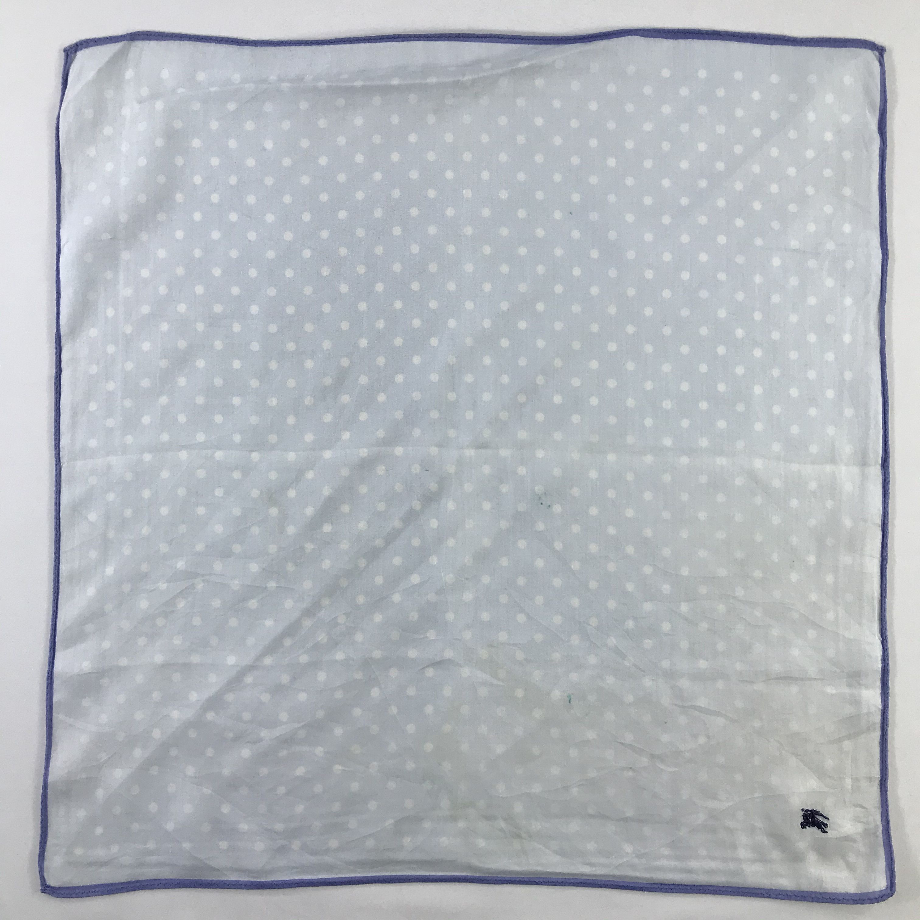 Burberry × Vintage Burberry Bandana / Handkerchief / Neckerchief - S690 Size ONE SIZE - 1 Thumbnail