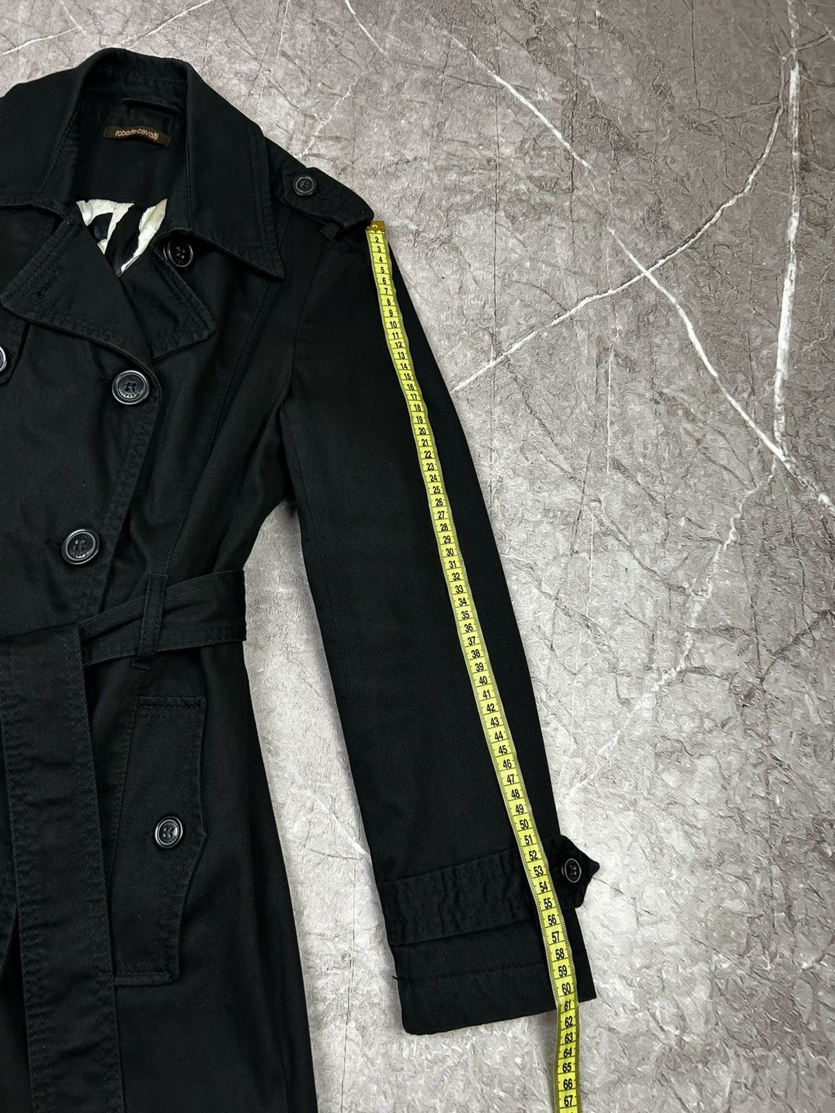Roberto Cavalli Roberto Cavalli Vintage Trench Womens Size L Size L / US 10 / IT 46 - 9 Thumbnail