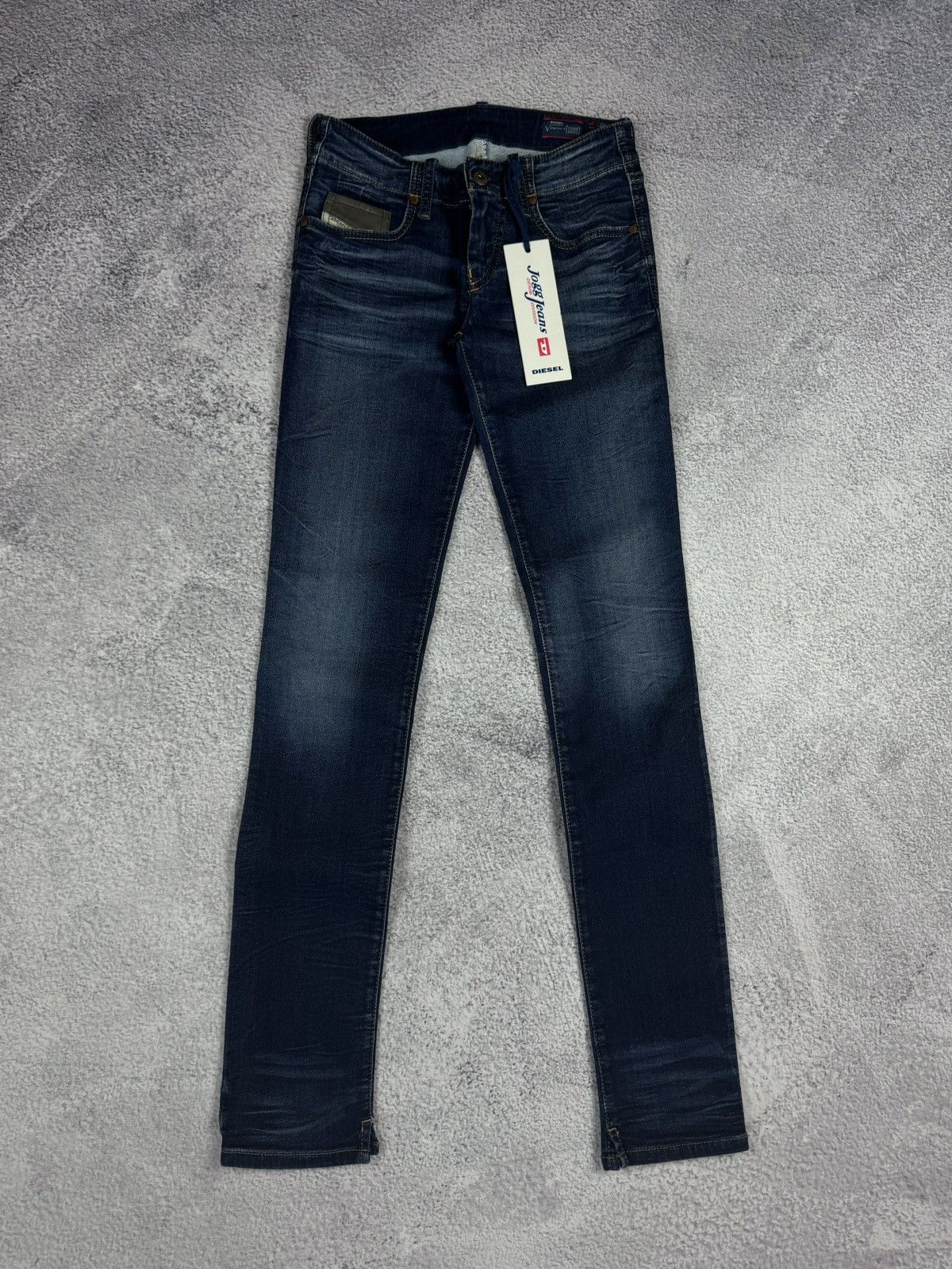Diesel DIESEL Grupee 00S1EF Denim Sweat Pants Skinny Jogg Jeans Size 23" - 1 Thumbnail