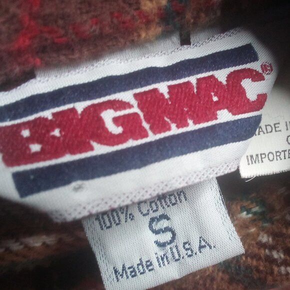 JCPenney Vintage JC Penney Big Mac Flannel Button Shirt Size US S / EU 44-46 / 1 - 3 Thumbnail