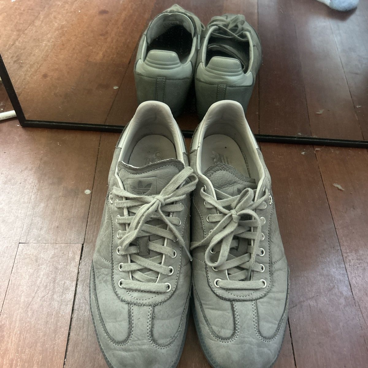 Adidas Grey Adidas Original Sambas Lux Size US 11.5 / EU 44-45 - 6 Thumbnail