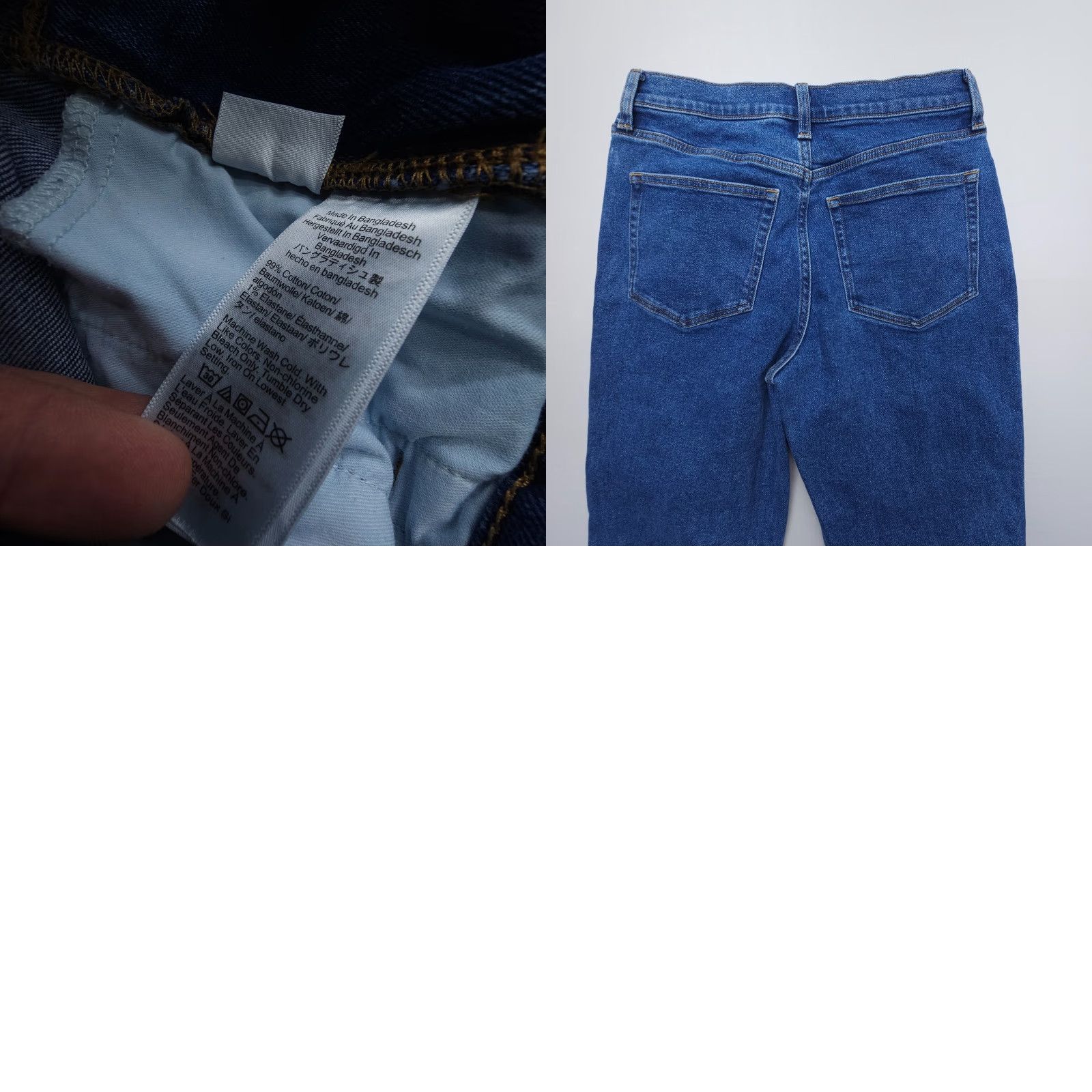 J.Crew J. Crew Jeans Straight Blue 27 Regular Denim 26.5" Inseam High Rise Vintage Style 90s Womens Jeans Size 27" / US 4 / IT 40 - 8 Thumbnail