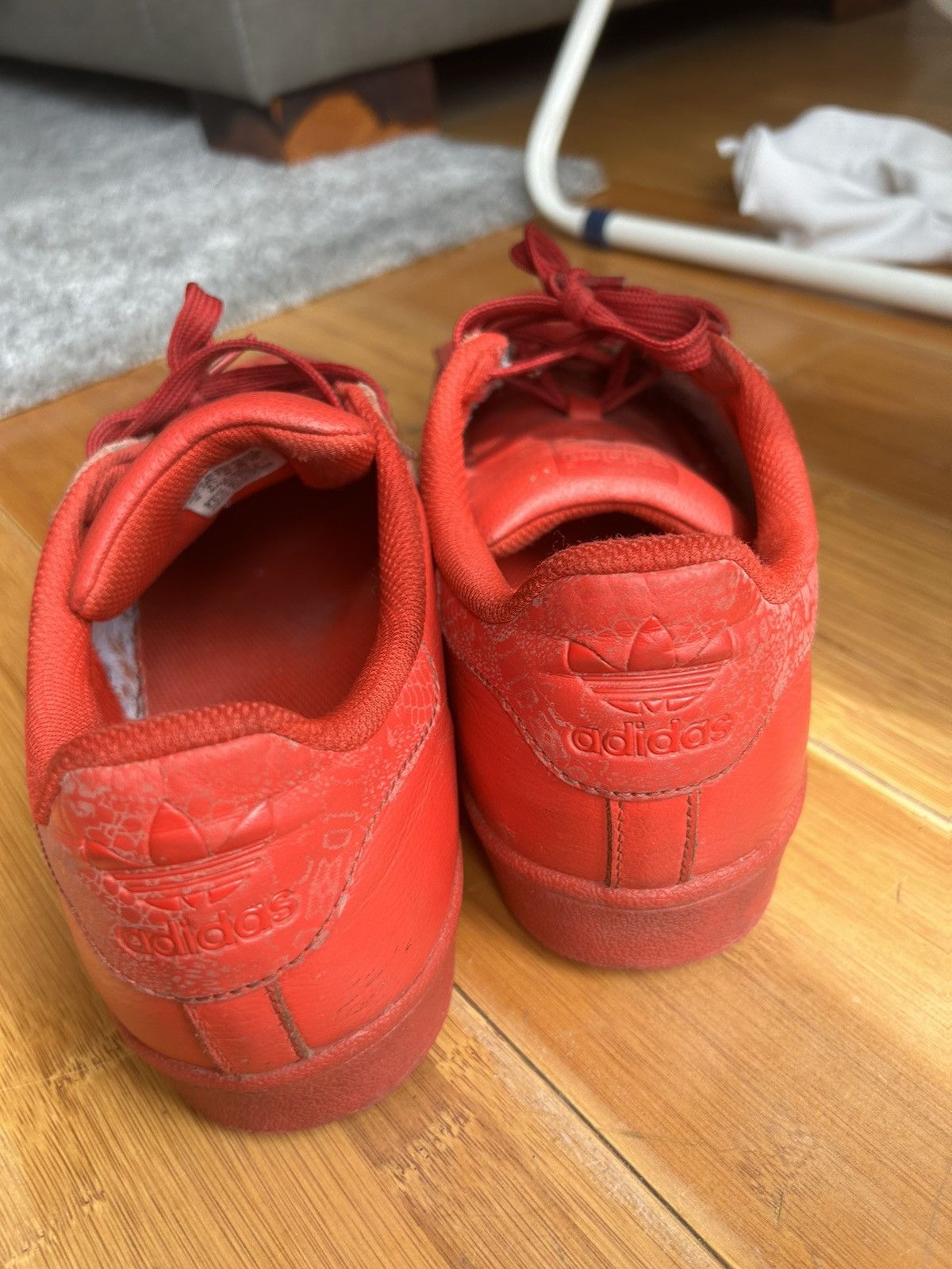 Adidas Red Wiilliams adidas superstar Size US 10 / EU 43 - 5 Thumbnail