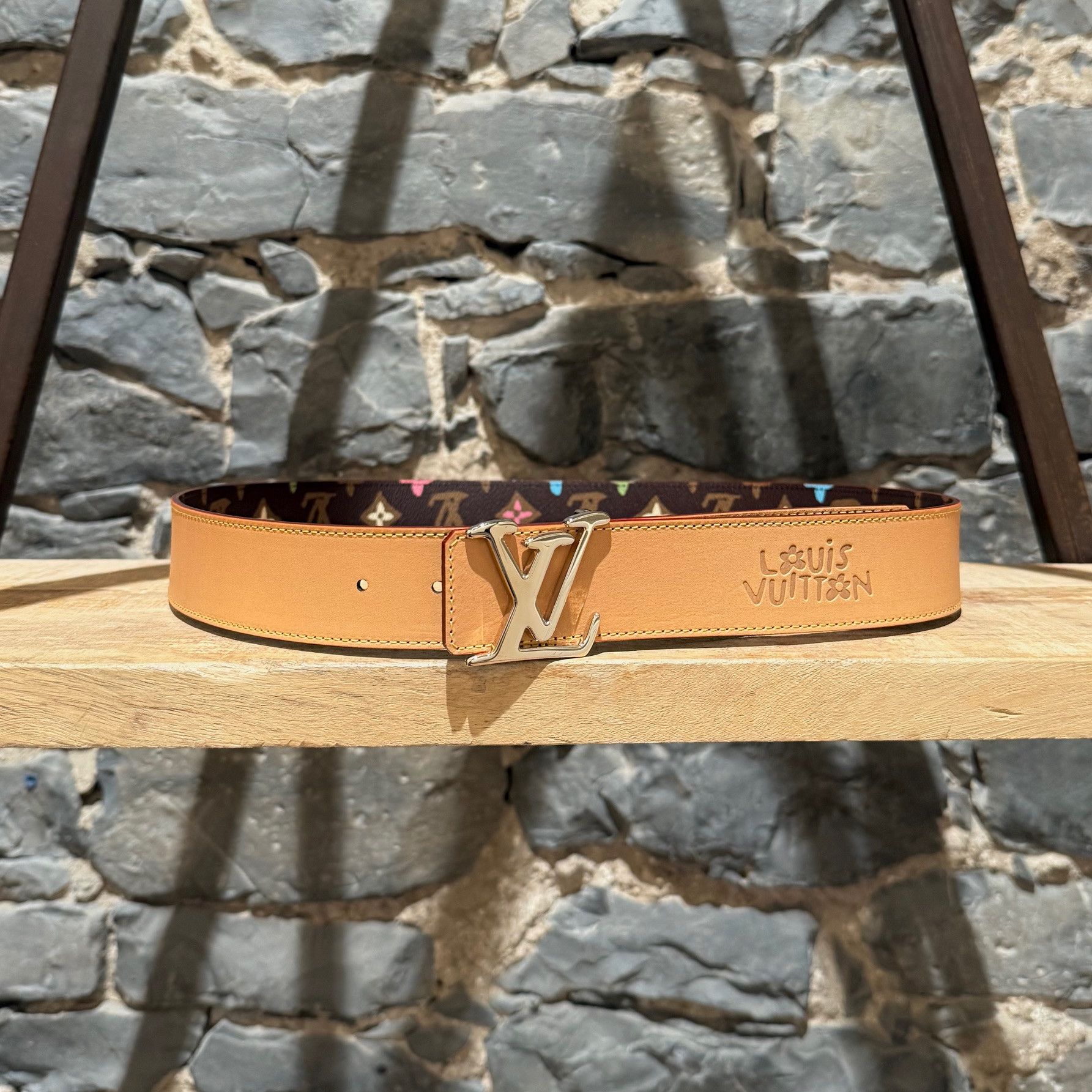 Louis Vuitton Louis Vuitton x Tyler the Creator Monogram Craggy Belt/100cm Size ONE SIZE - 6 Thumbnail