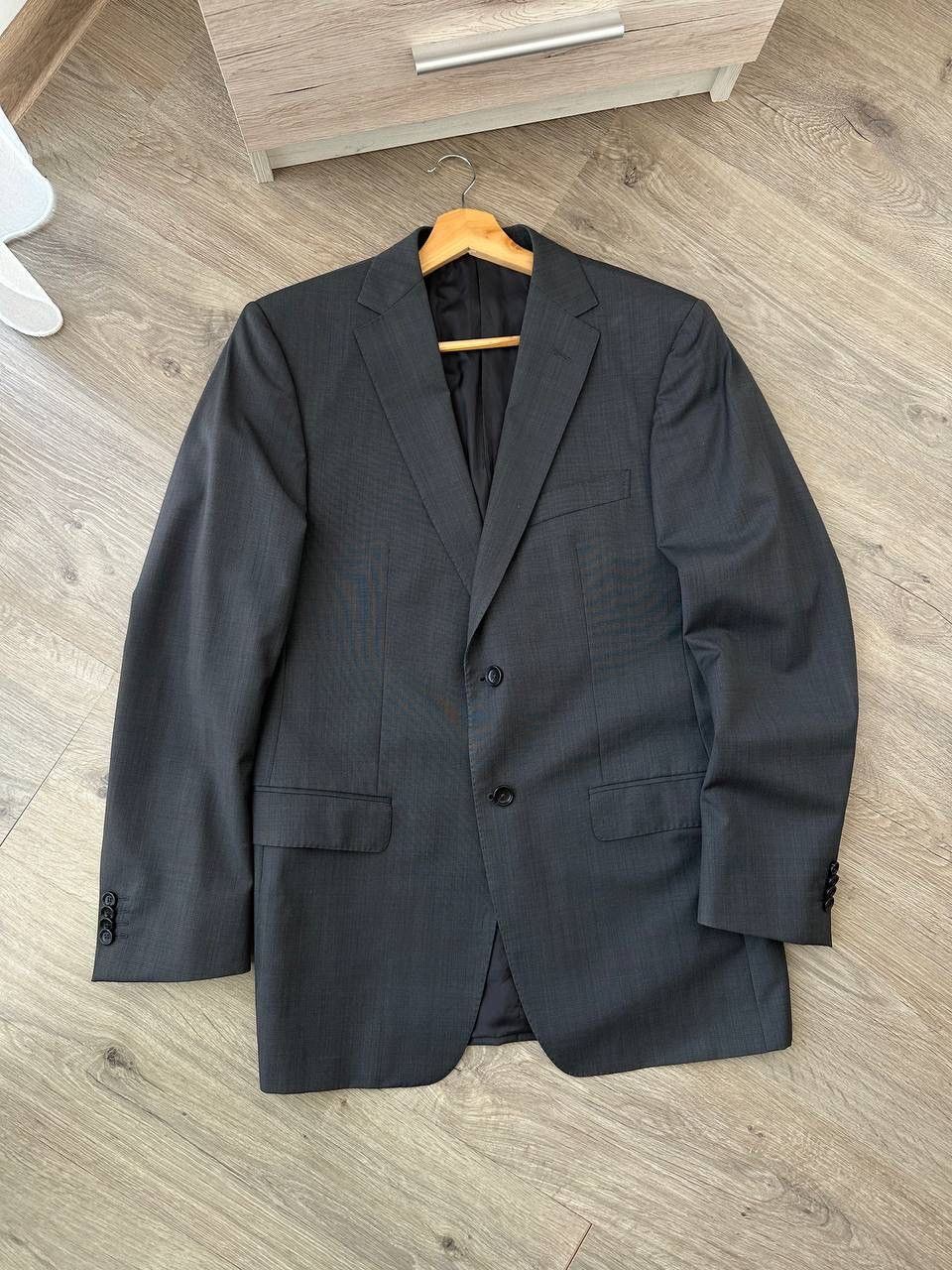 Vintage × Z Zegna Vintage Z Zegna Gray 2 Bottons Blazer Jacket Size 48R - 1 Thumbnail