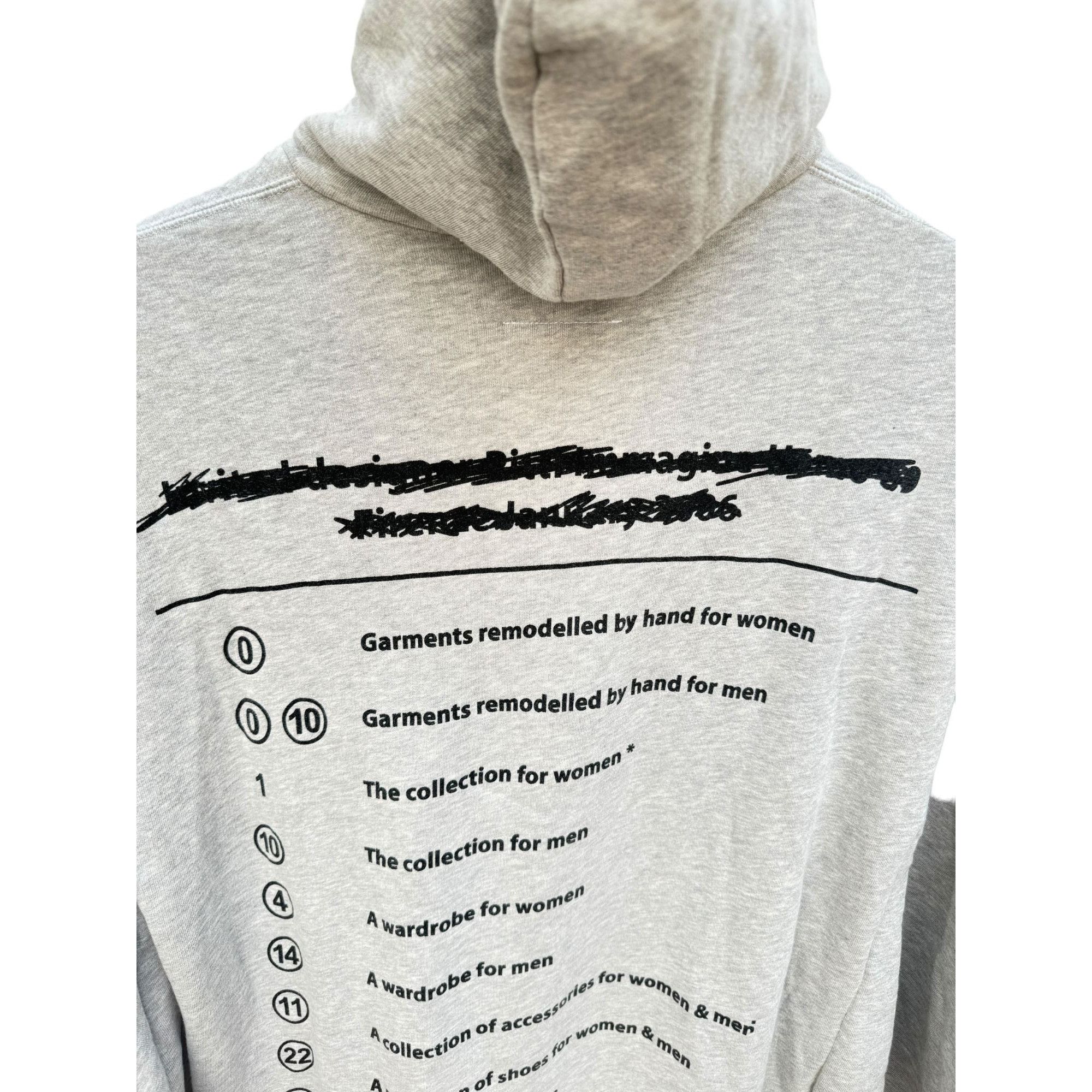 Maison Margiela SS 2017 Grey Oversize Short Sleeves Hoodie Size US M / EU 48-50 / 2 - 3 Thumbnail